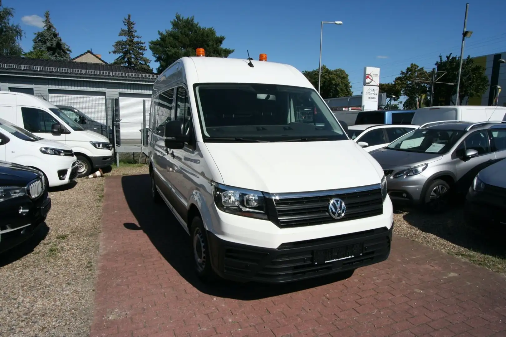 Volkswagen Crafter Kasten Kasten 35 mittellang Hochdach FWD Blanc - 1