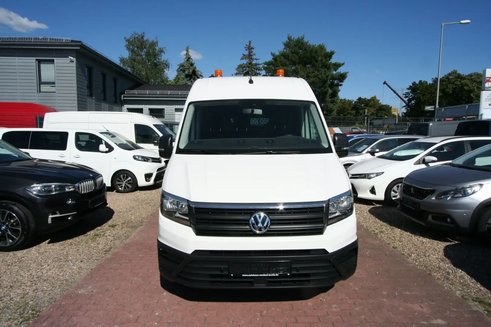 Volkswagen Crafter Kasten Kasten 35 mittellang Hochdach FWD Blanc - 2