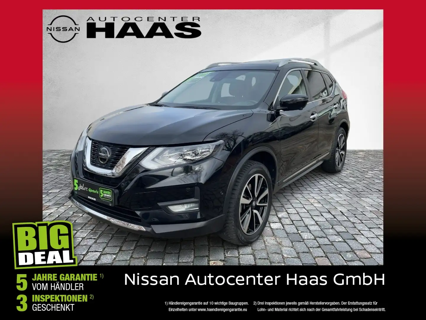 Nissan X-Trail 1.3 DIG-T Tekna 7-Sitzer*Automatik Negru - 1