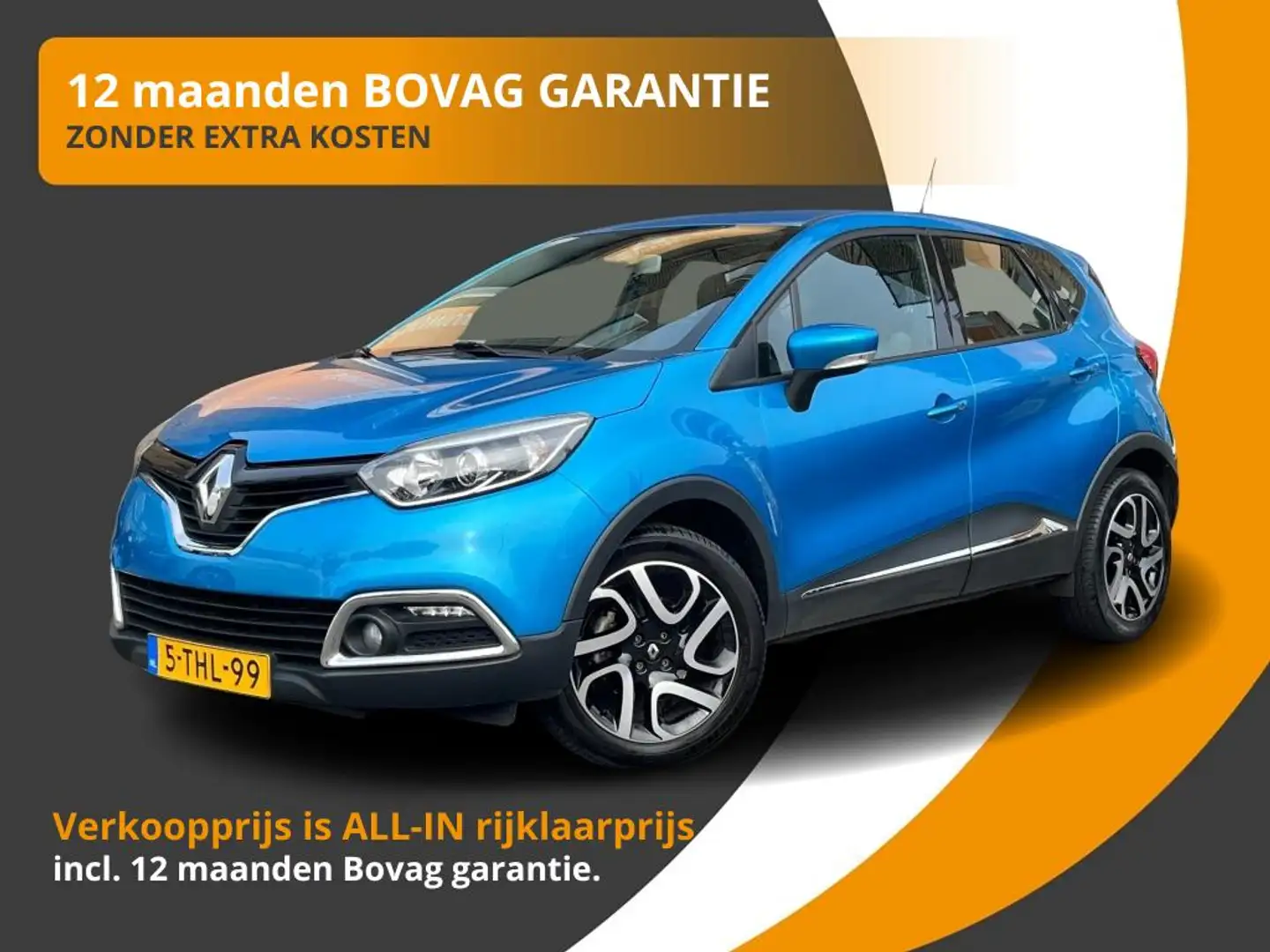 Renault Captur TCe 120 EDC AUTOMAAT DYNAMIQUE NL-AUTO/1E EIG./47. Bleu - 1