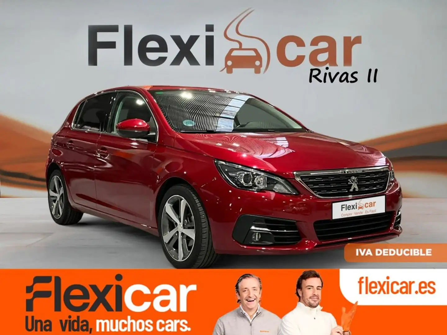 Peugeot 308 1.2 PureTech S&S Allure 130 Rojo - 1