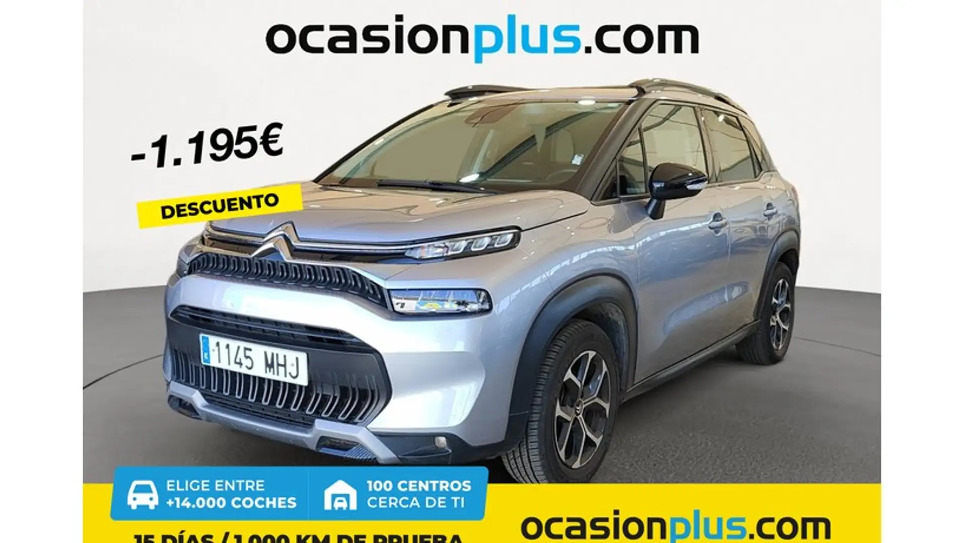 Citroen C3 Aircross Puretech S&S Shine 110 Plateado - 1