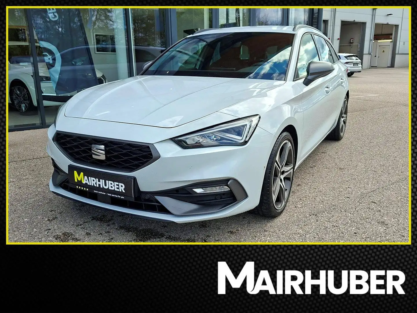 SEAT Leon Kombi FR 1,5 TSI ACT Weiß - 1