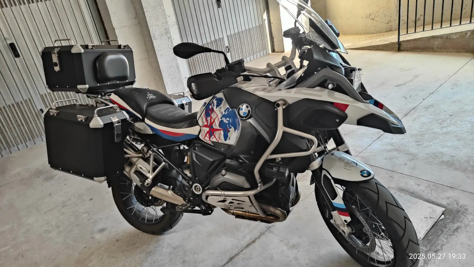 BMW R 1200 GS Adventure Blanc - 1
