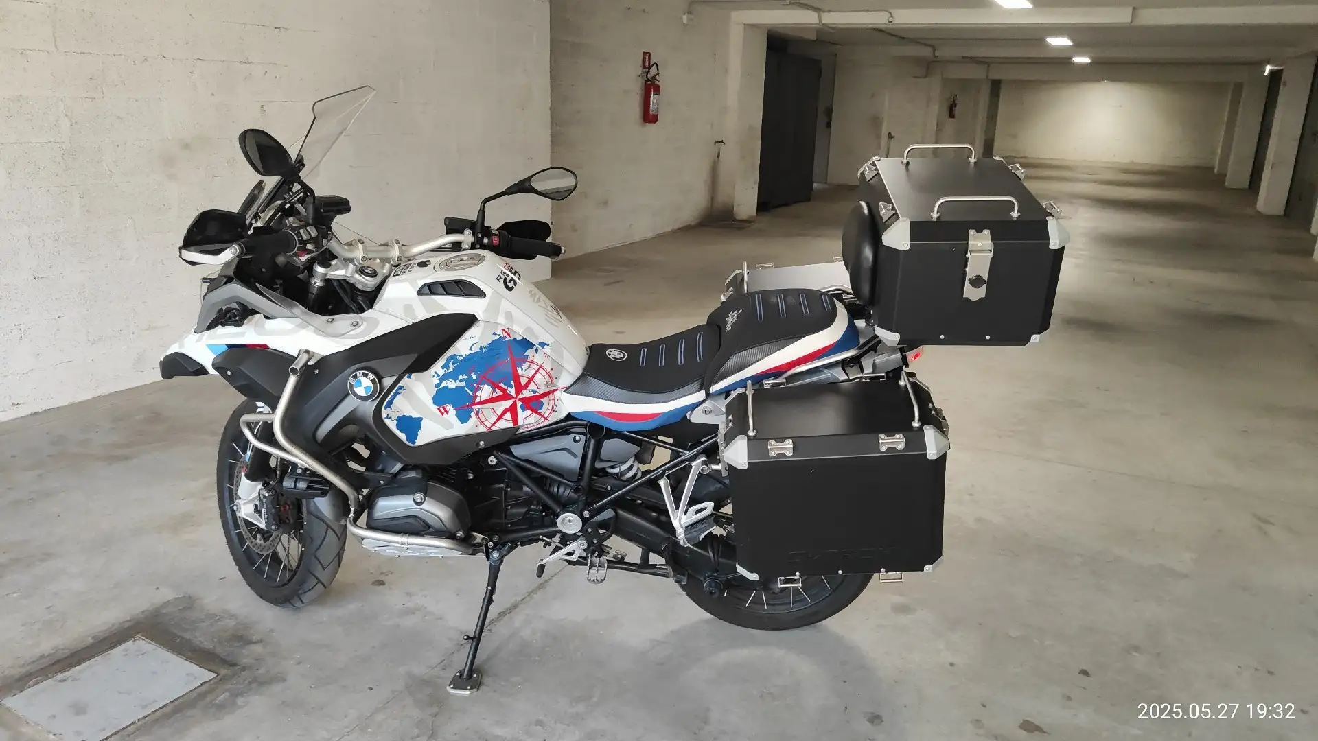 BMW R 1200 GS Adventure Blanc - 2