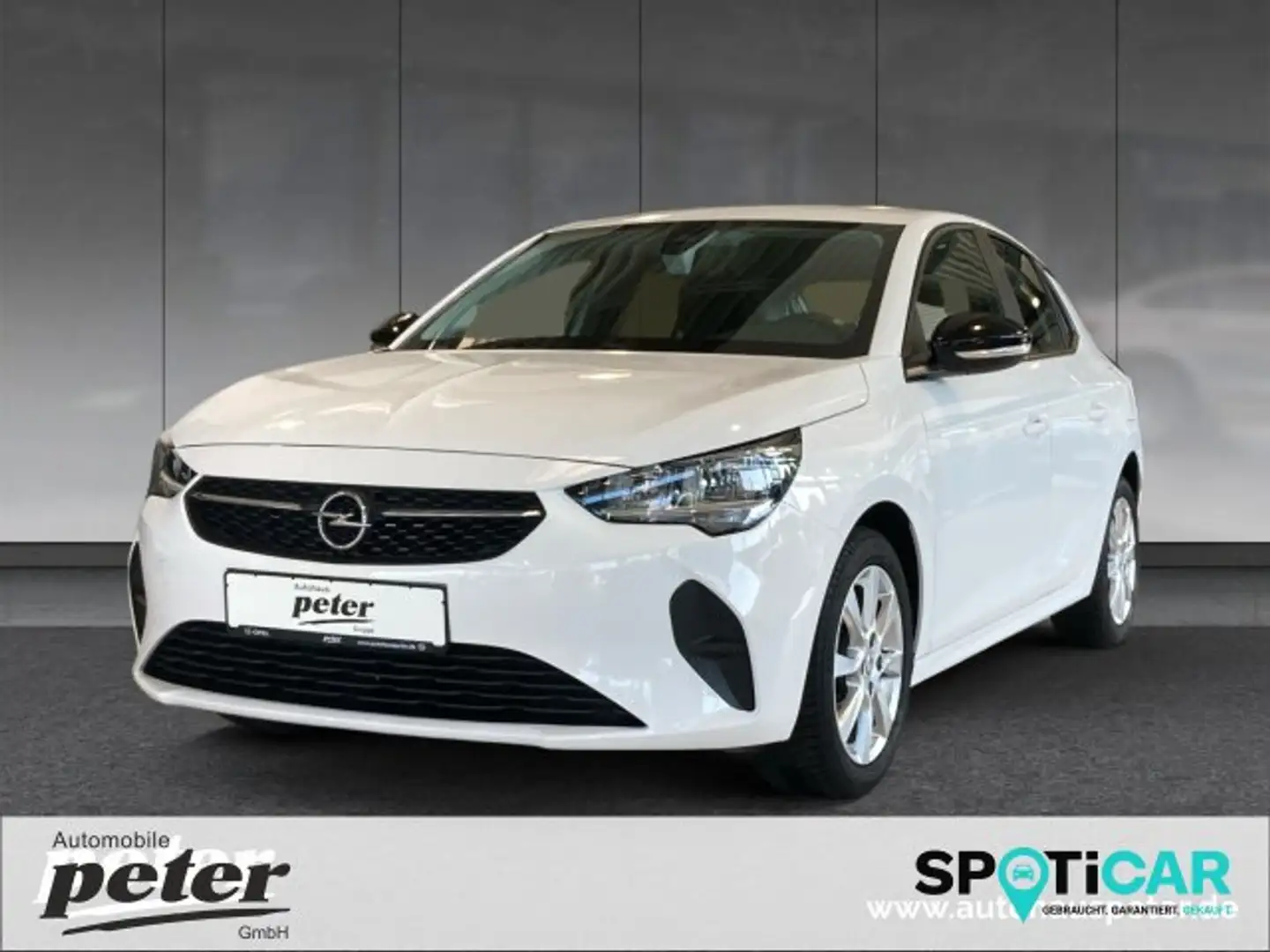 Opel Corsa Corsa F 1.2 Edition Klima Sitzheizung Allwetter Bianco - 1