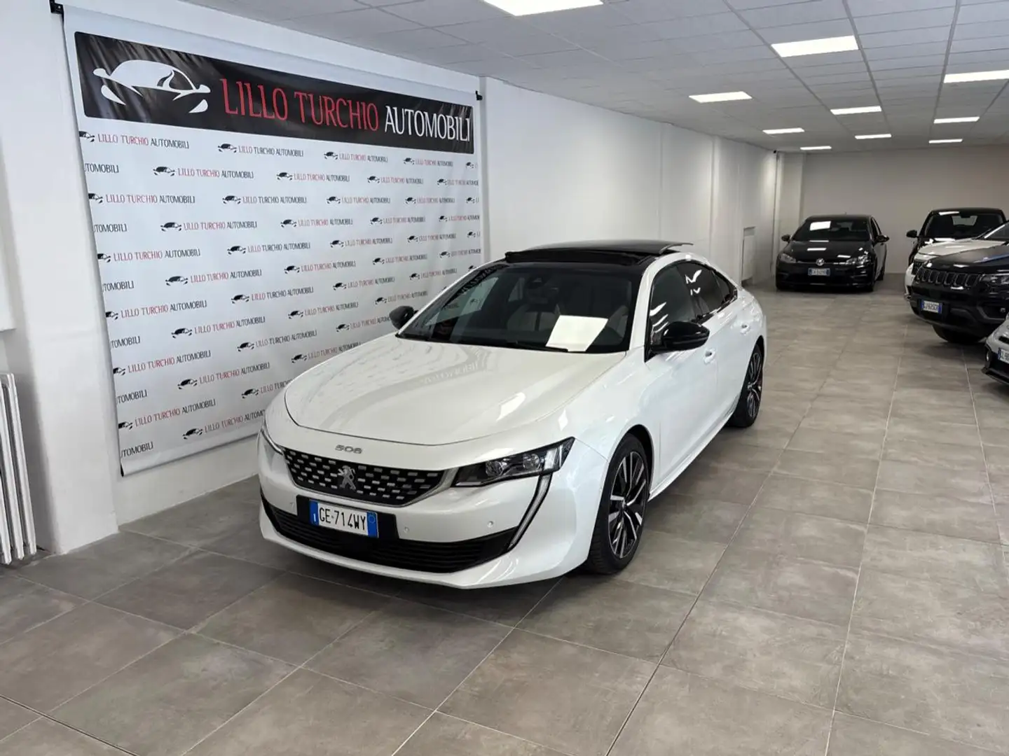 Peugeot 508 Plug-in Hybrid 225 e-EAT8 GT TETTO APRIBILE Blanco - 1