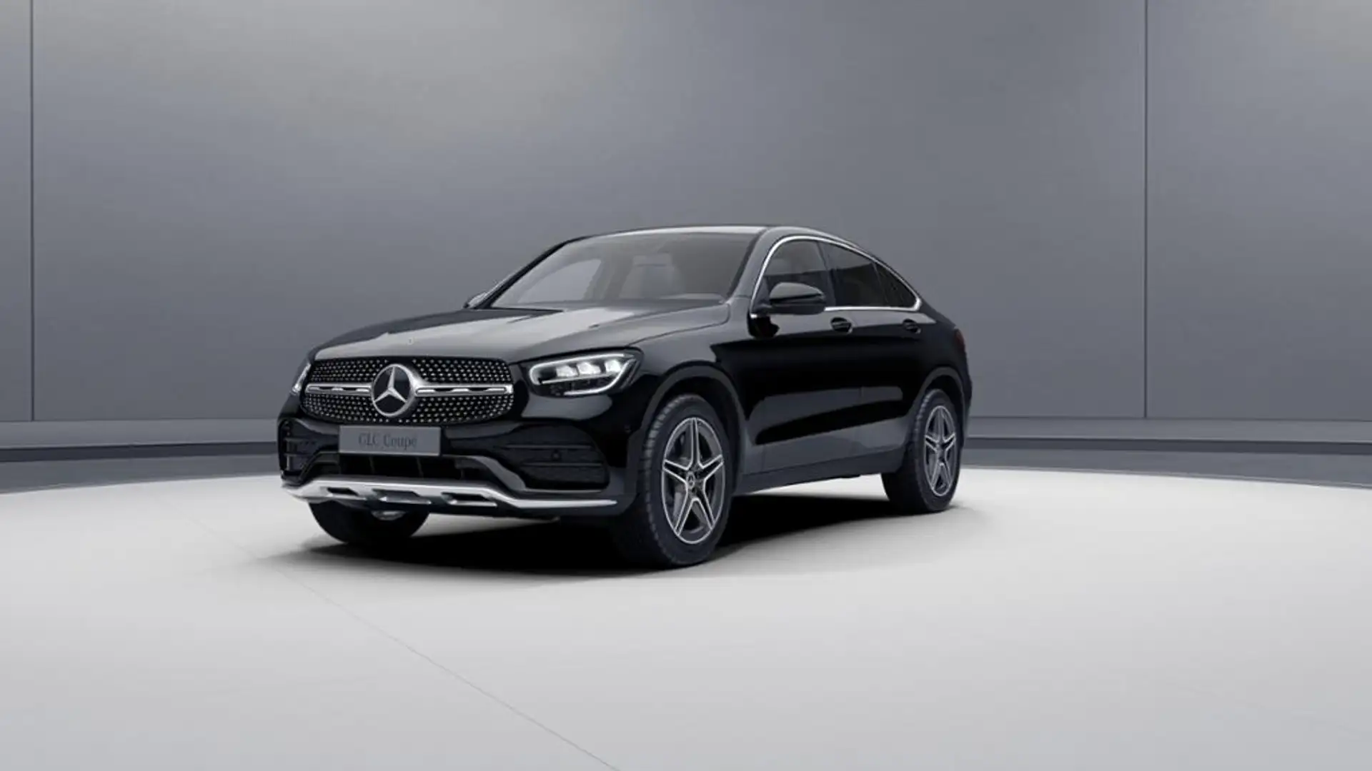 Mercedes-Benz GLC 220 d 4M Coupé AMG/LED/AHK/Business-P/RfCam Noir - 1