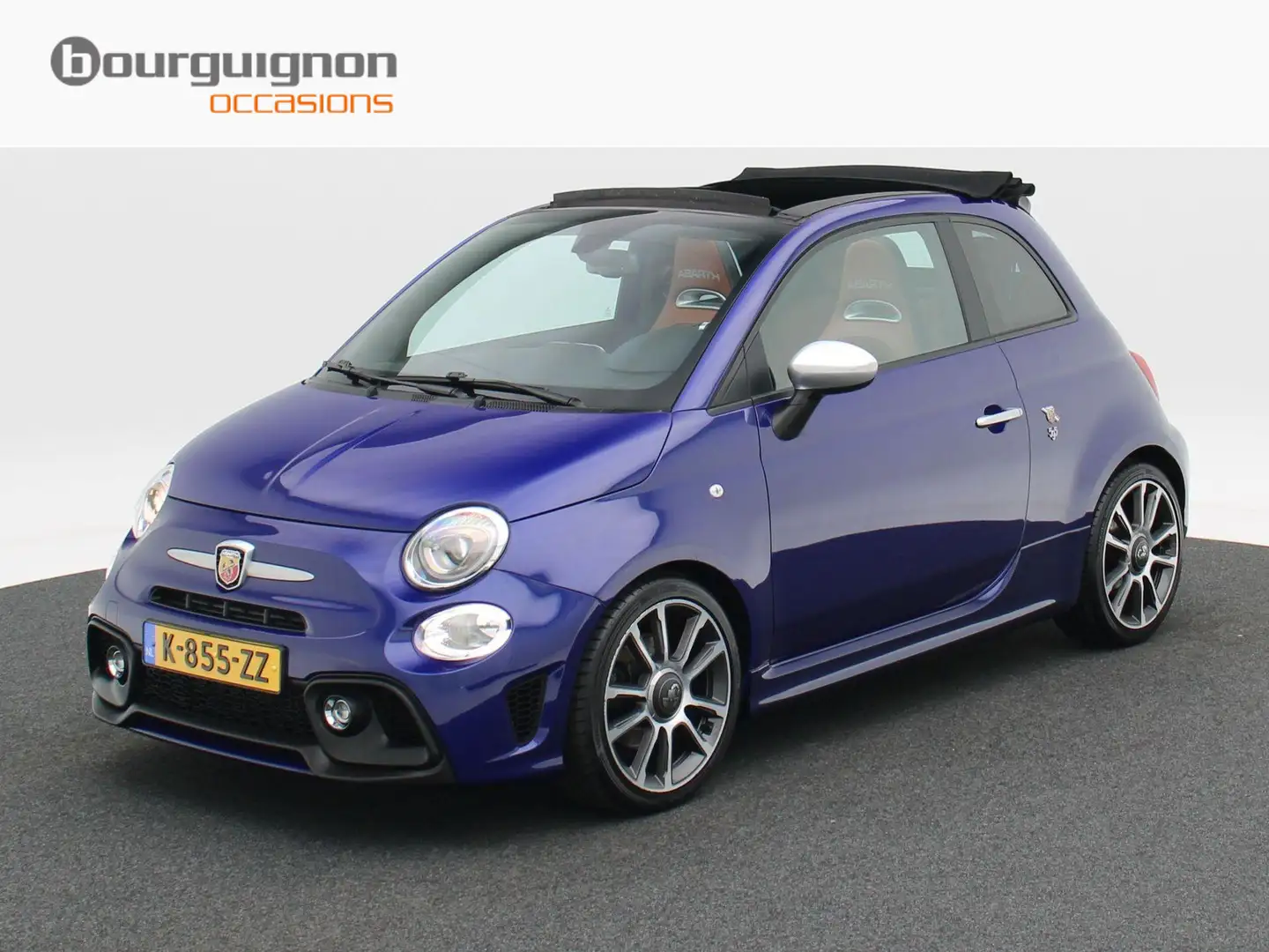 Fiat 500C Abarth 1.4 T-Jet 165 Pk Turismo | Climate Controle | Lede Albastru - 1
