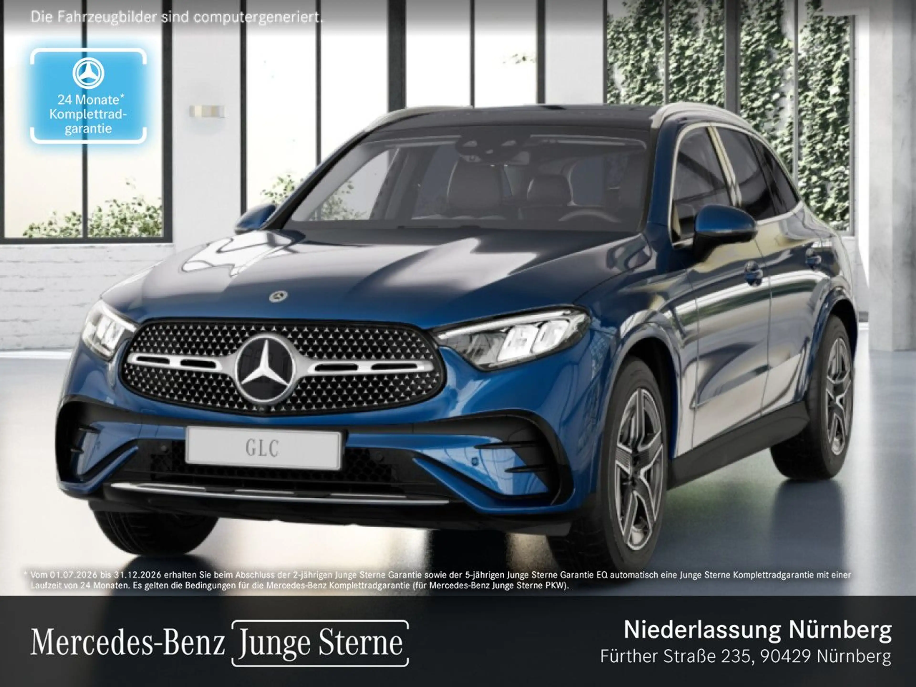 Mercedes-Benz GLC 200 4M AMG+PANO+360+LED+KEYLESS+9G