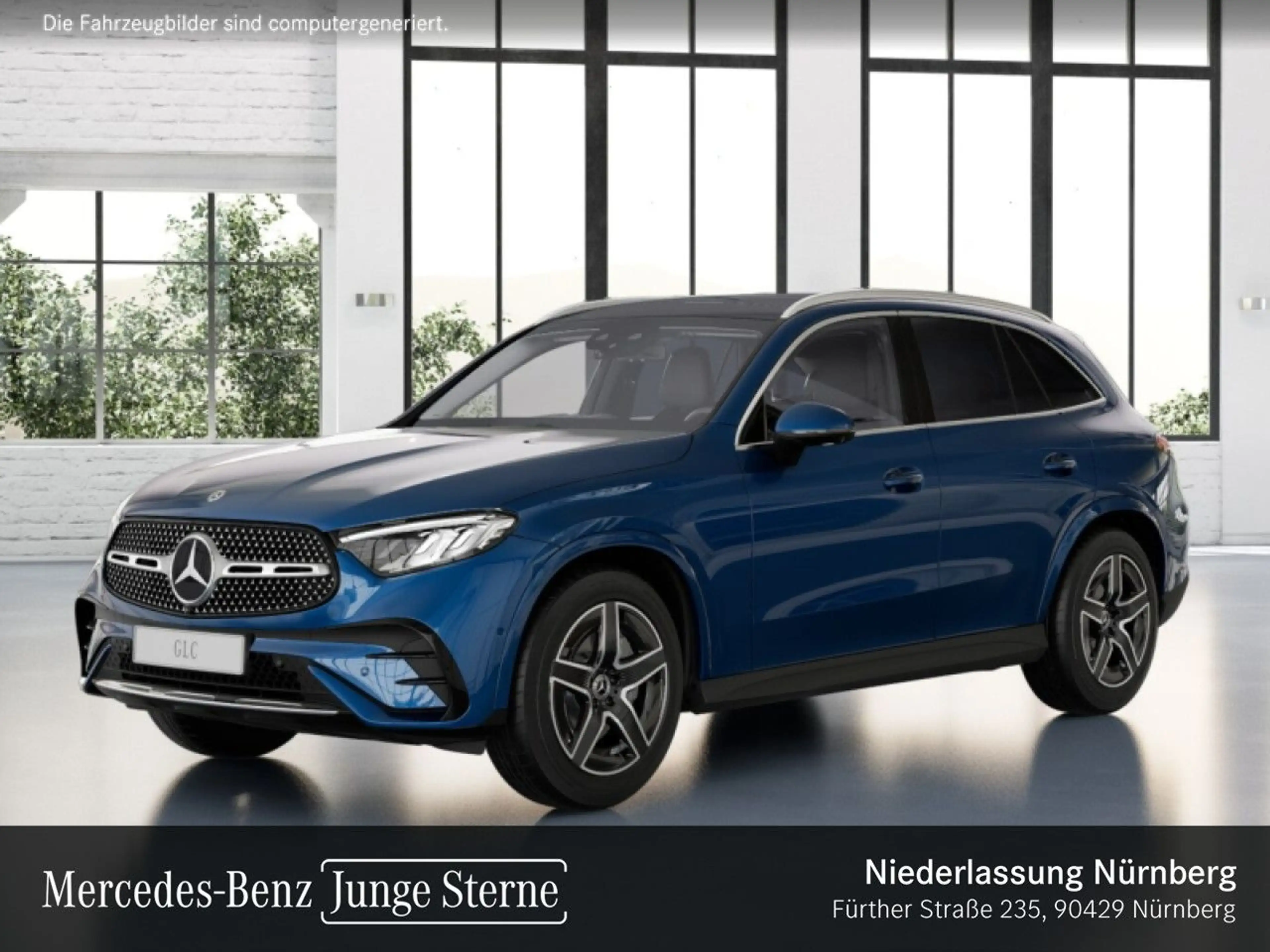 Mercedes-Benz GLC 200 4M AMG+PANO+360+LED+KEYLESS+9G — photo 13