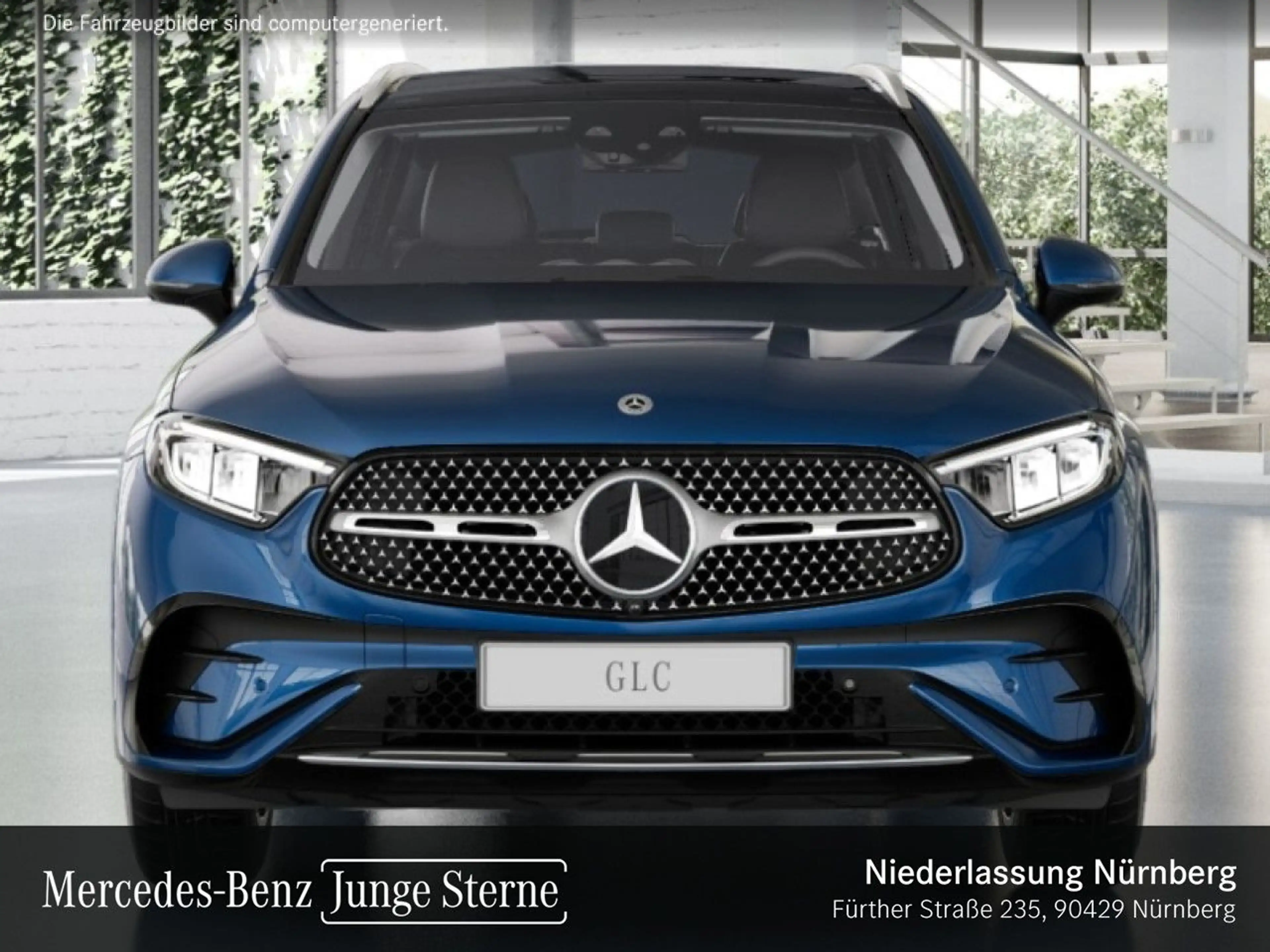 Mercedes-Benz GLC 200 4M AMG+PANO+360+LED+KEYLESS+9G — photo 6