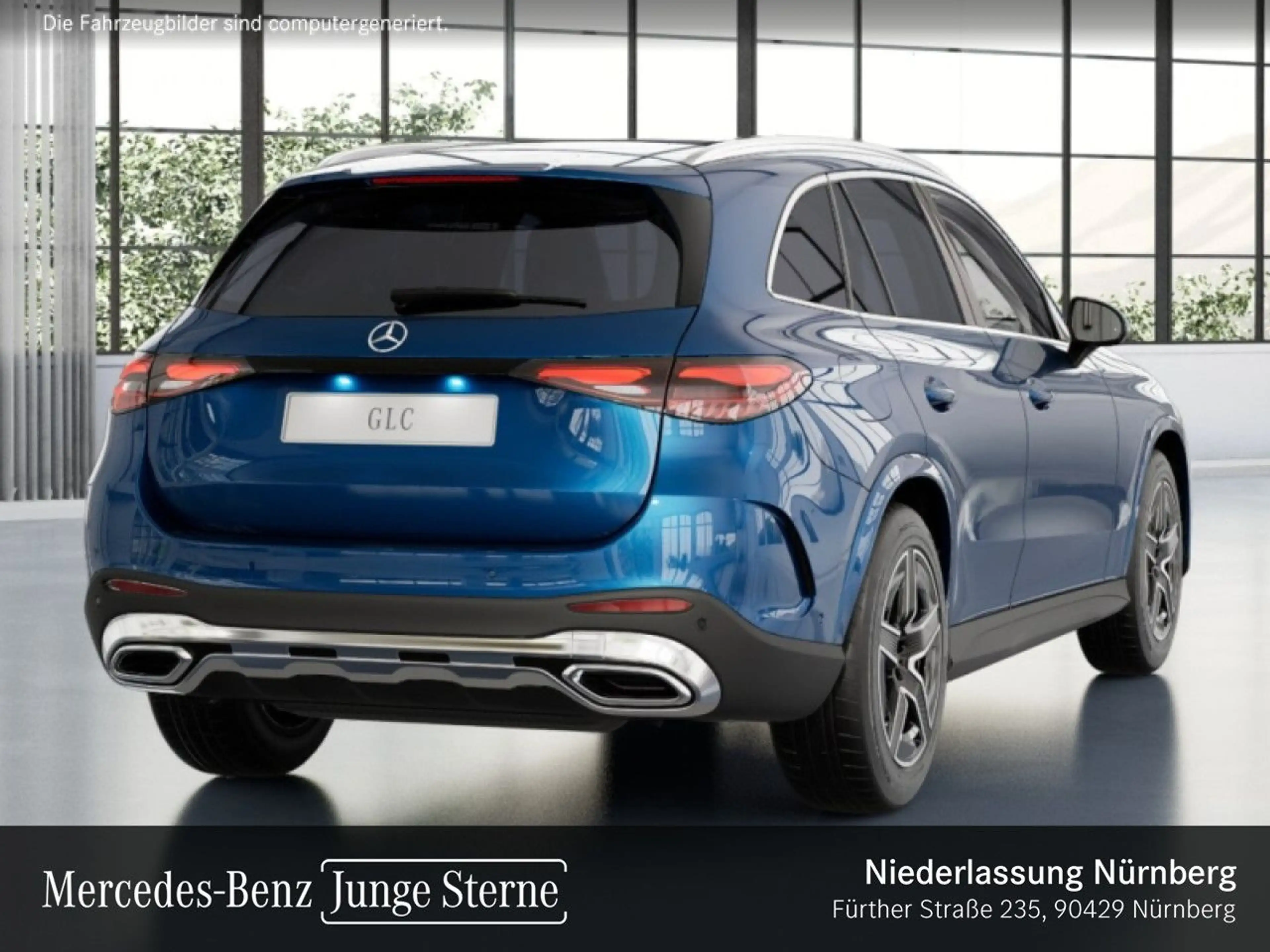 Mercedes-Benz GLC 200 4M AMG+PANO+360+LED+KEYLESS+9G — photo 4