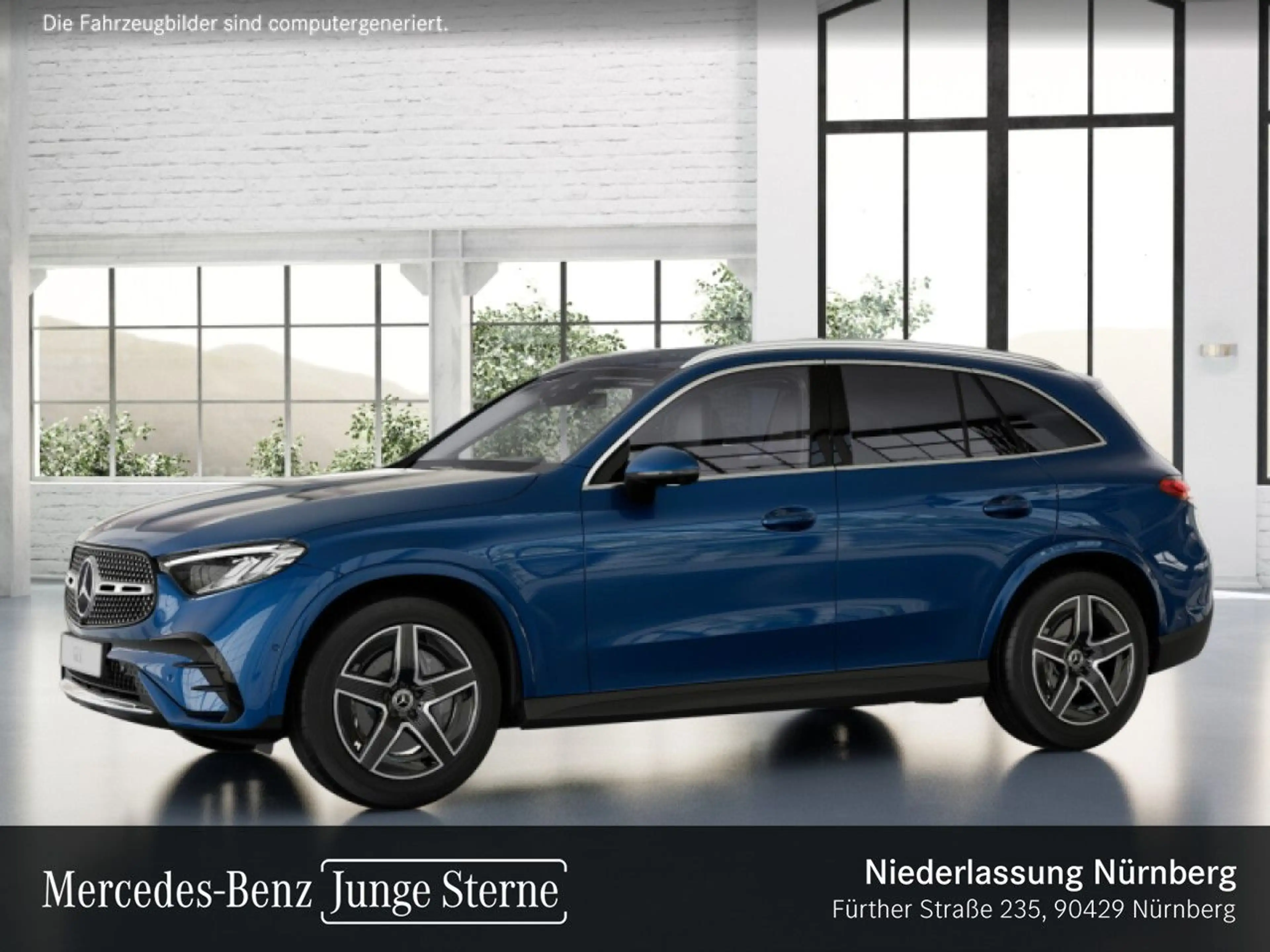 Mercedes-Benz GLC 200 4M AMG+PANO+360+LED+KEYLESS+9G — photo 3