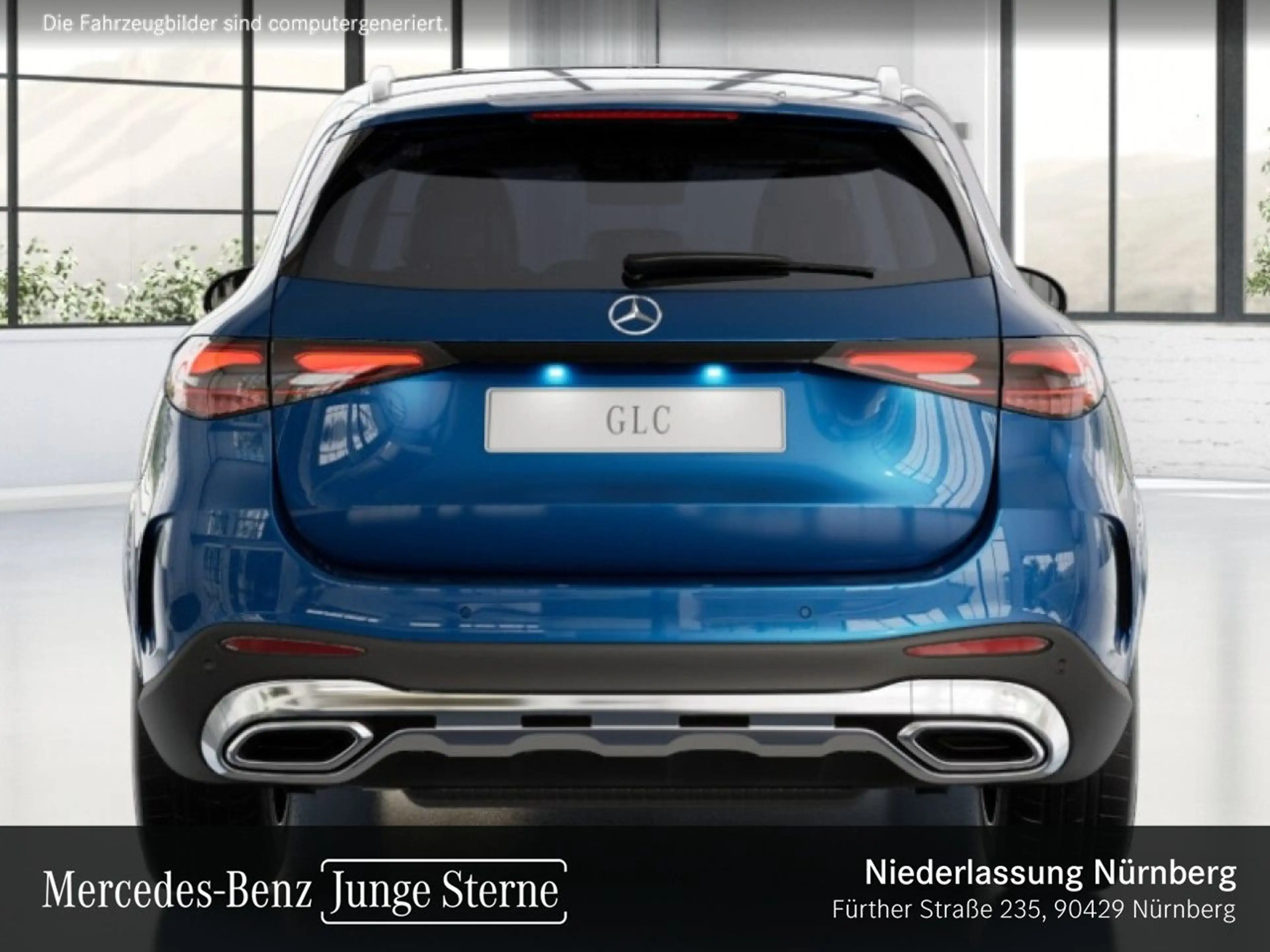Mercedes-Benz GLC 200 4M AMG+PANO+360+LED+KEYLESS+9G — photo 8