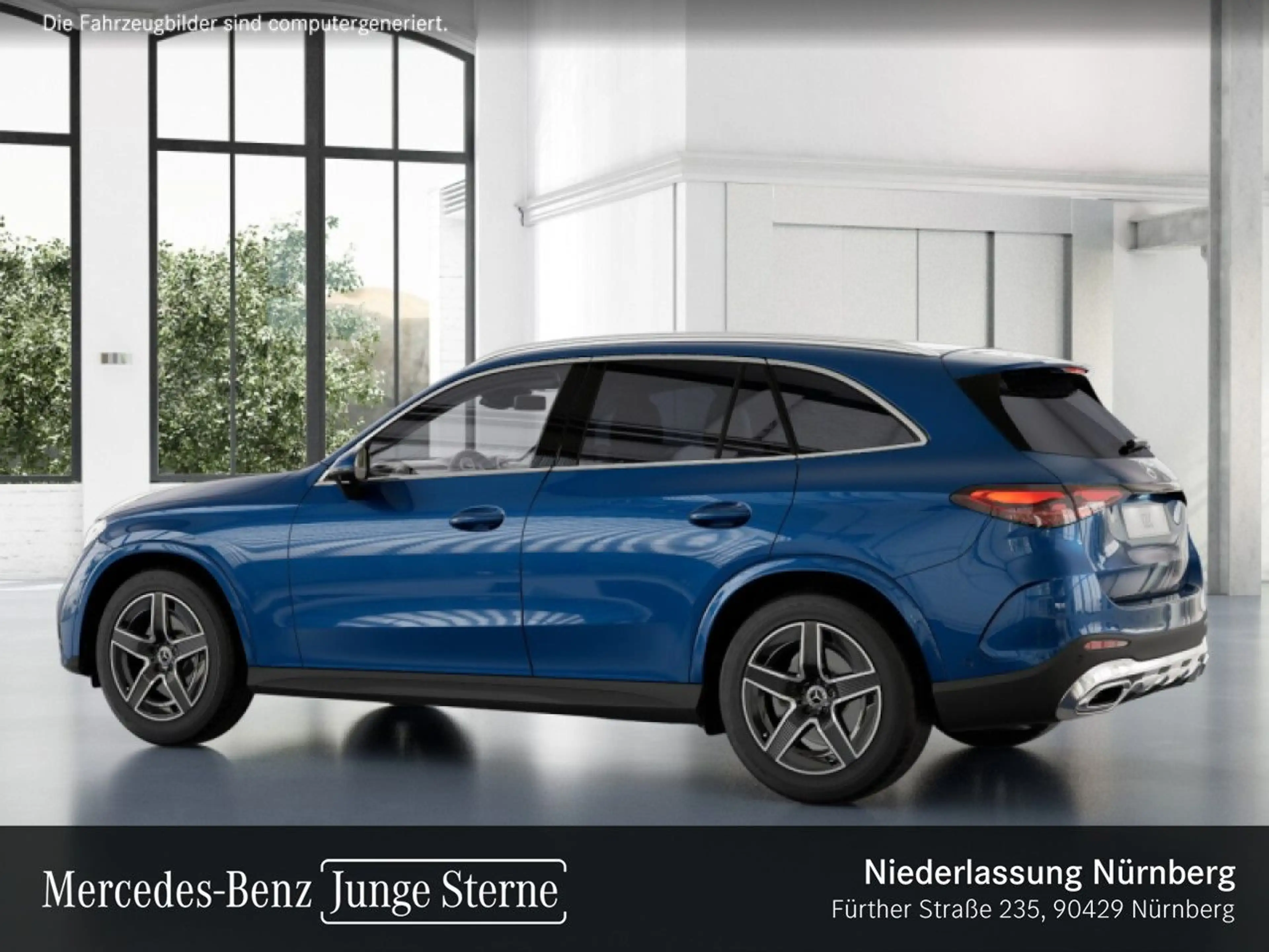 Mercedes-Benz GLC 200 4M AMG+PANO+360+LED+KEYLESS+9G — photo 14