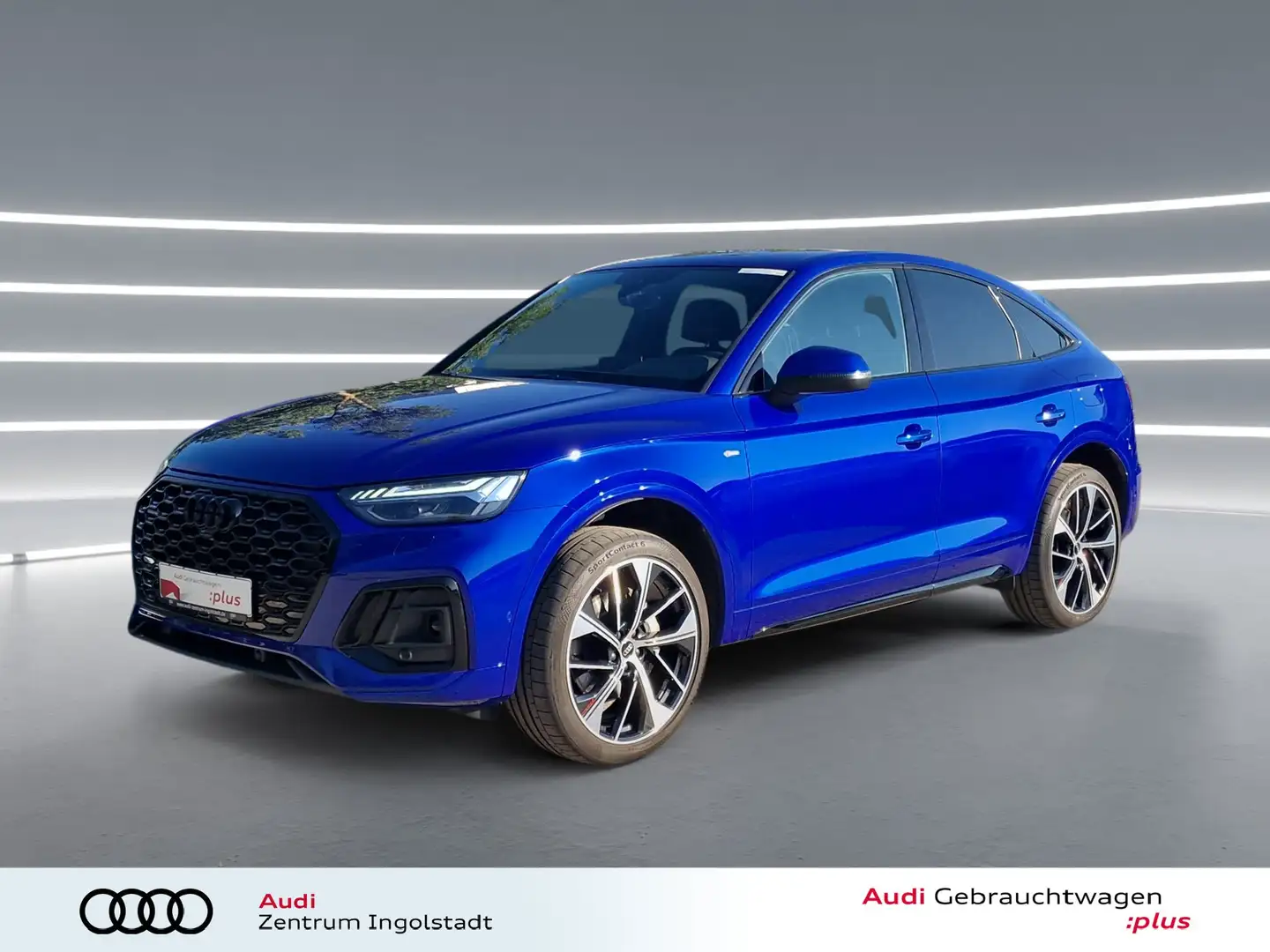 Audi Q5 Sportback 50 TFSI e qu 2x S line MATRIX 21" Blau - 1
