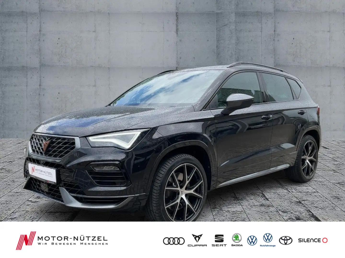 CUPRA Ateca 2.0TSI 4D DSG LED+NAV+ACC+SHZ+RFK+AHK+PANO Černá - 1