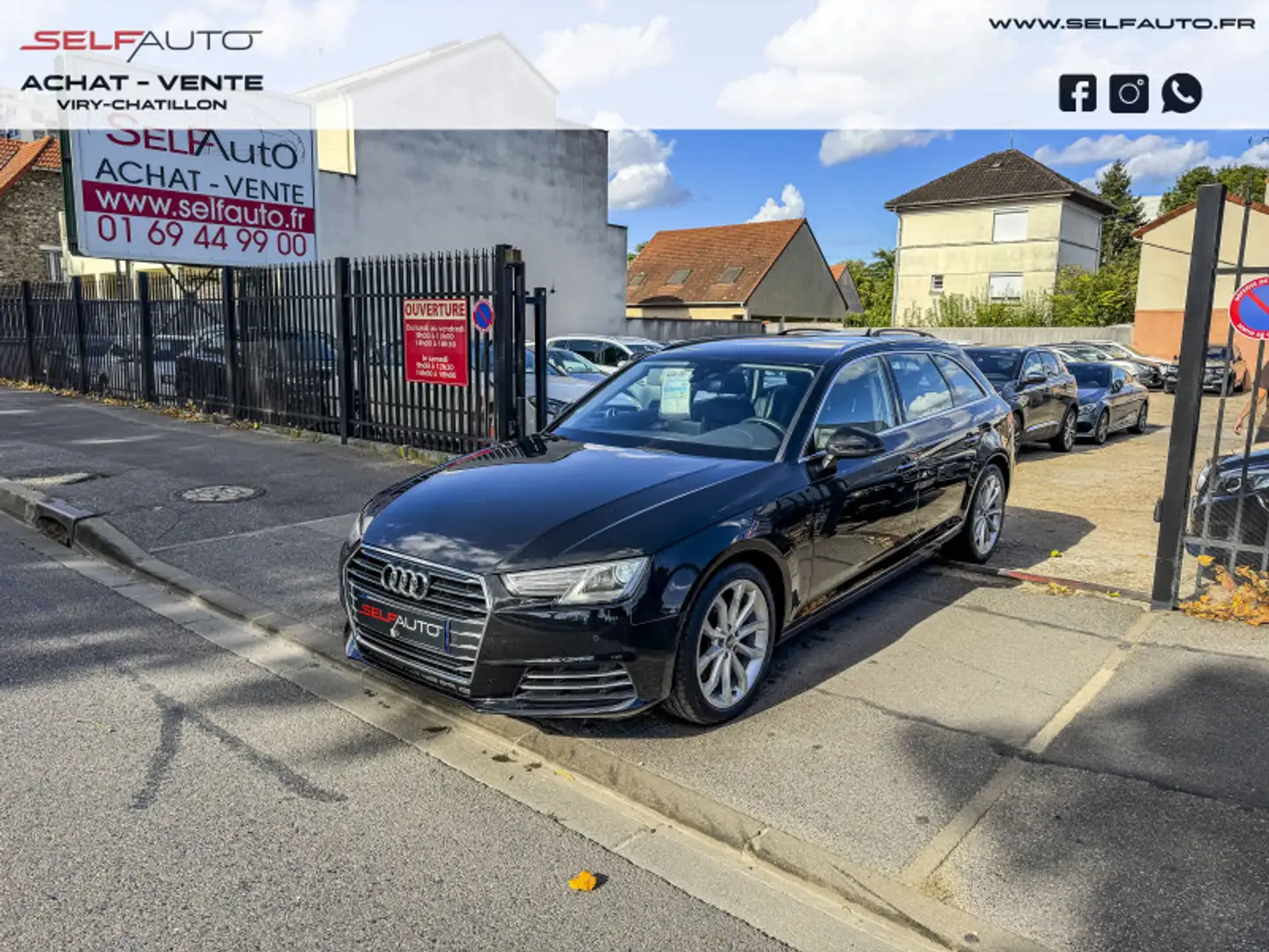 Audi A4 2.0 TDI 150CH DESIGN LUXE Noir - 1