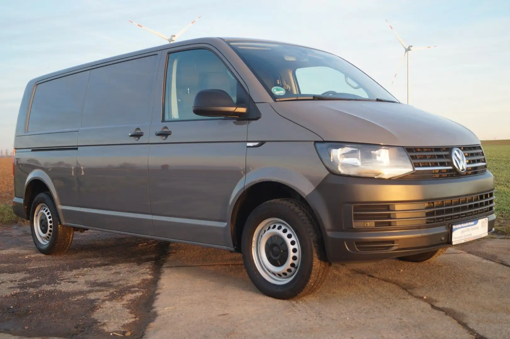 Volkswagen T6 Transporter Kasten EcoProfi lang +Automatik+ Gris - 2