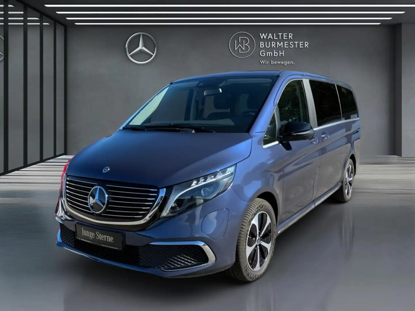 Mercedes-Benz EQV 300 AVANTGARDE Lang 5-Jahre JS Garantie Blu/Azzurro - 1