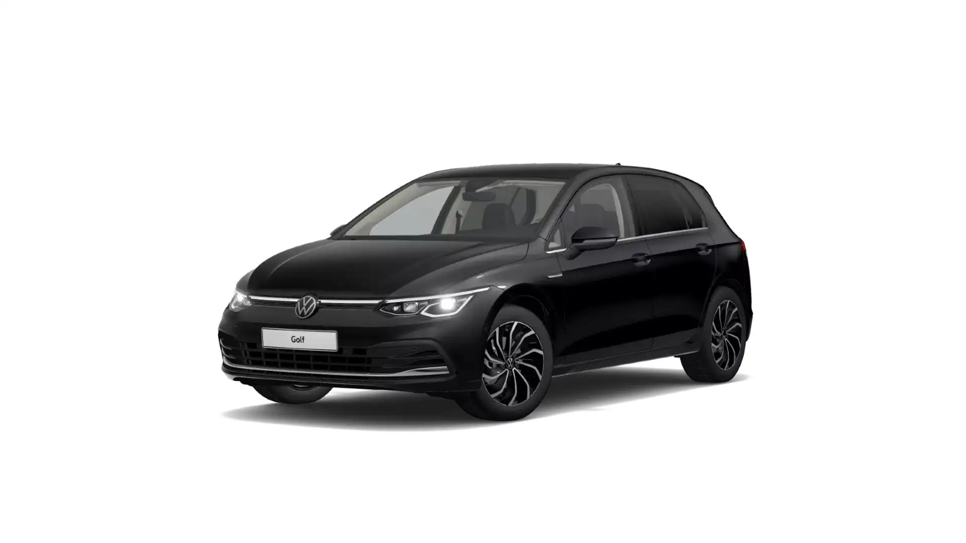 Volkswagen Golf VIII 1.5 eTSI DSG STYLE*LED*AHK*KAMERANAVI* Schwarz - 2