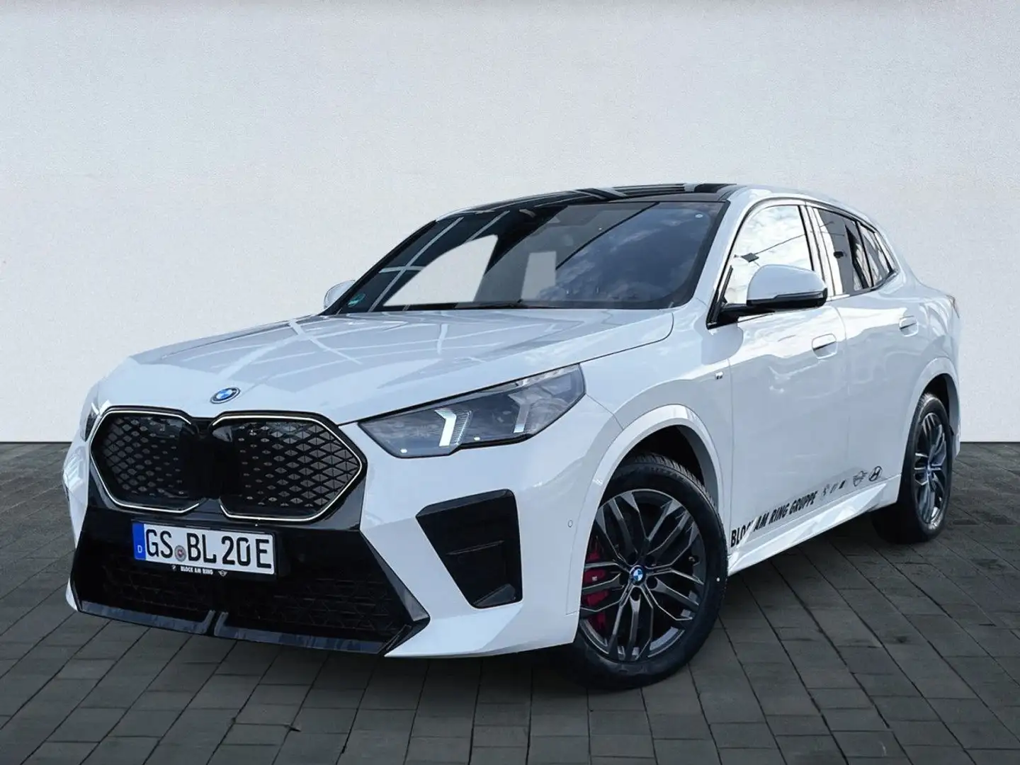 BMW iX2 EDRIVE20 Sportpaket HUD Navi LED Klima PDC Weiß - 1