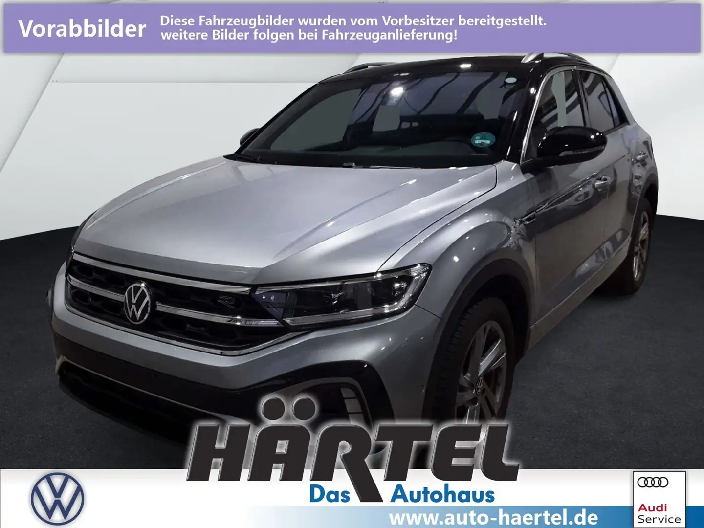 Volkswagen T-Roc R-LINE 1.5 TSI DSG (+ACC-RADAR+NAVI) LED Silber - 1