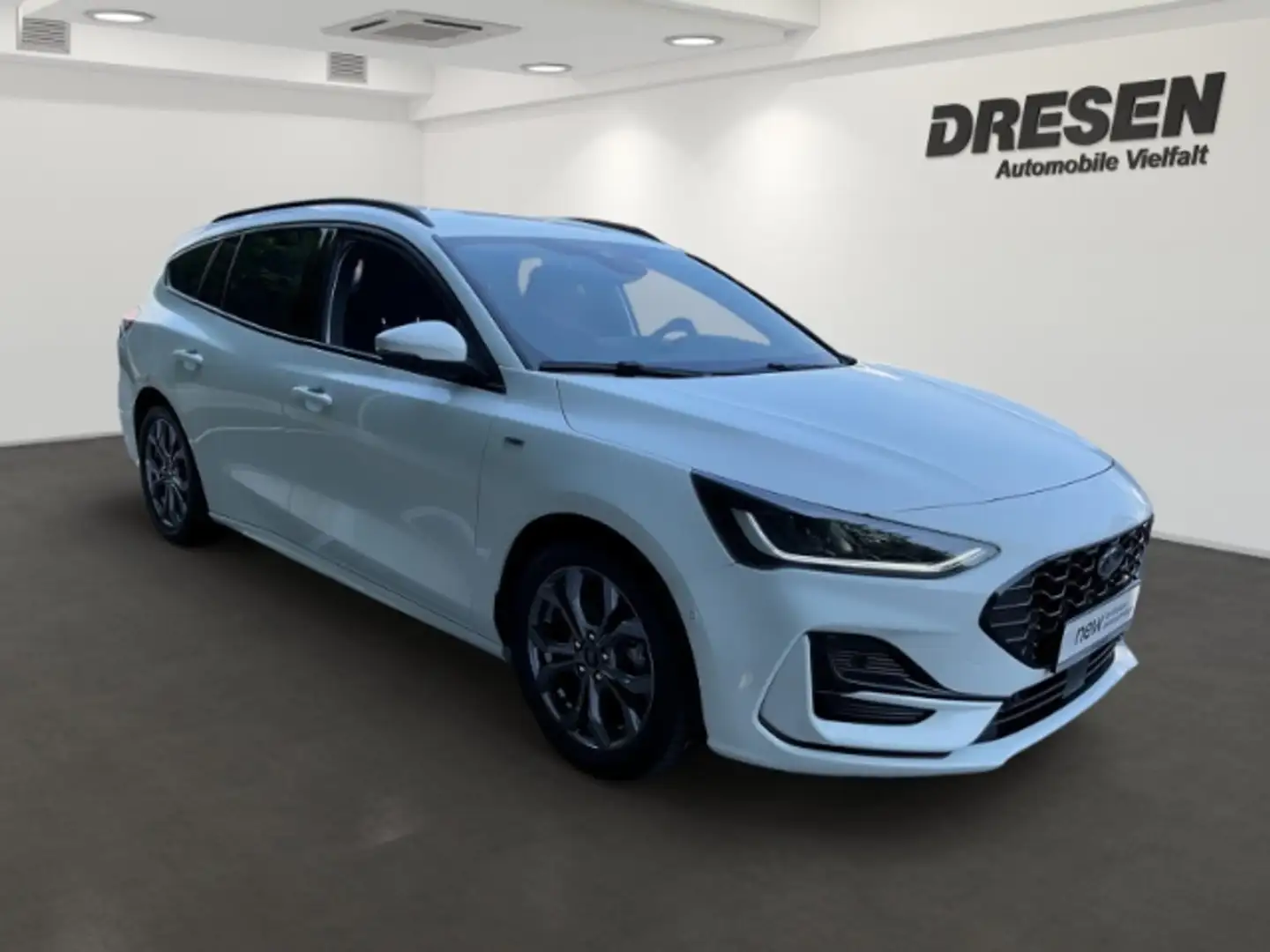 Ford Focus Turnier ST-Line 1.0 MHEV Navi+LED+Allwetter Weiß - 2