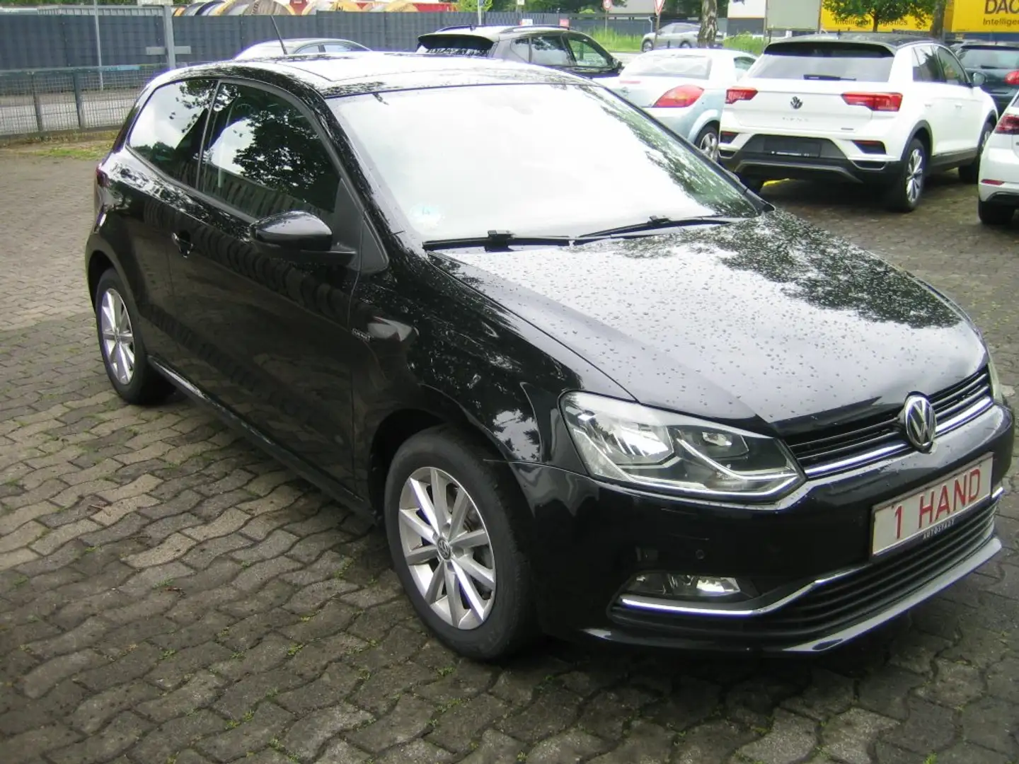 Volkswagen Polo Lounge BMT!1.Hd!!Panodach!!Top!! Nero - 2
