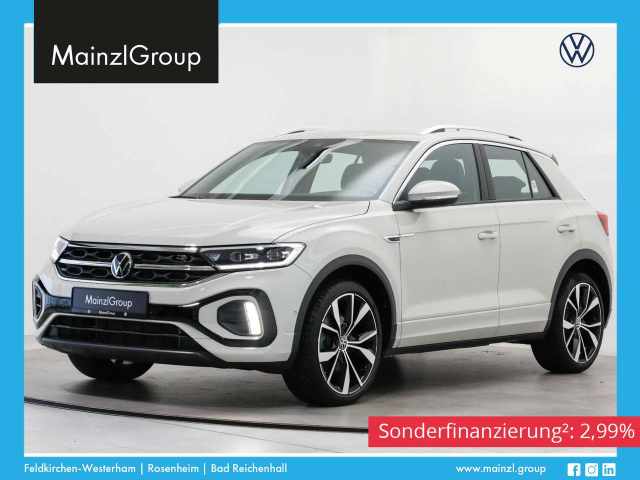 Volkswagen T-Roc 2024 — 1.0 TSI R-Line Carplay SHZ Virtual ACC 19"