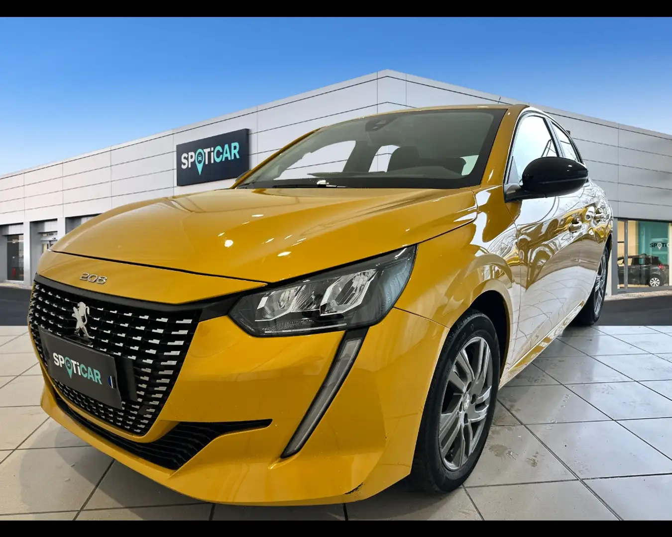 Peugeot 208 5 Porte 1.2 PureTech Active Pack Giallo - 1