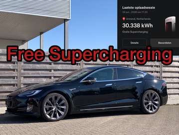 Model S 100 kWh Free Supercharge