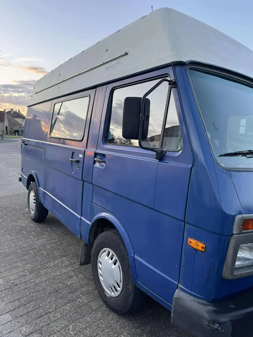 Volkswagen LT LT 35 E D Verhard dak Синій - 2