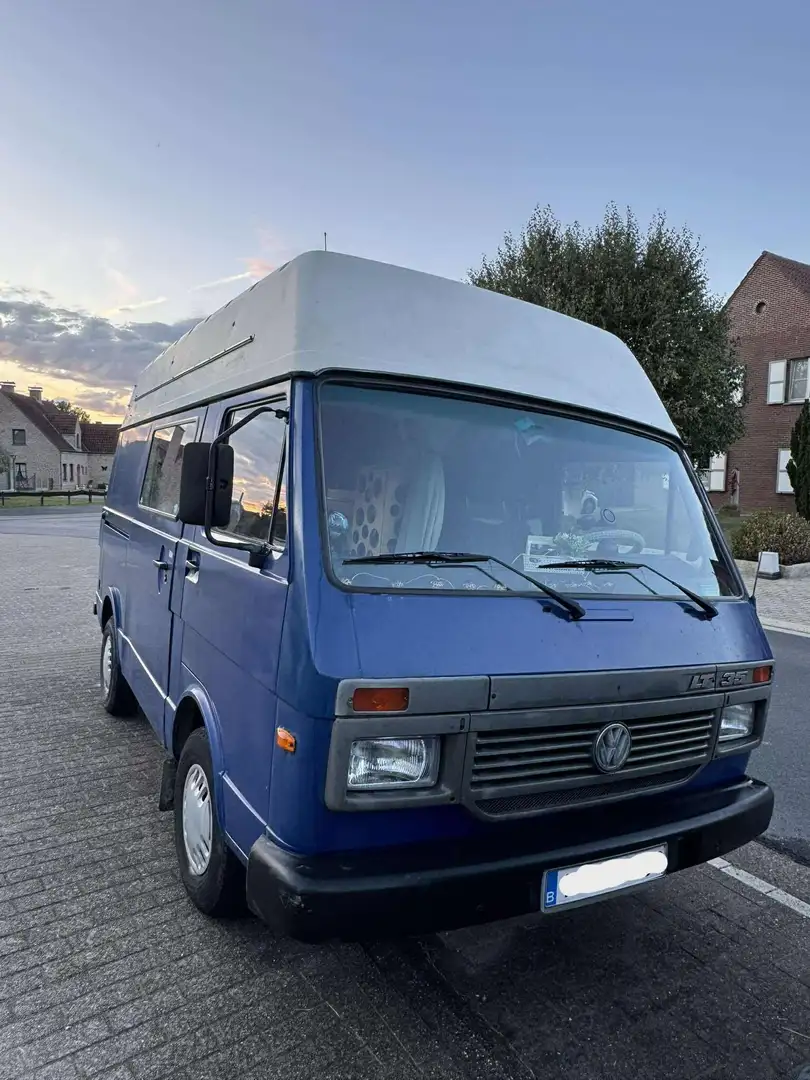 Volkswagen LT LT 35 E D Verhard dak Синій - 1