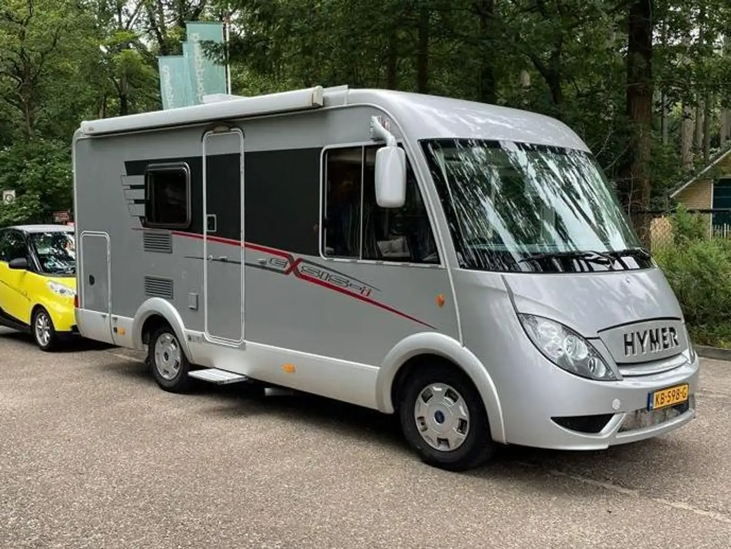 Ford Hymer Camper ex512 Zilver - 1