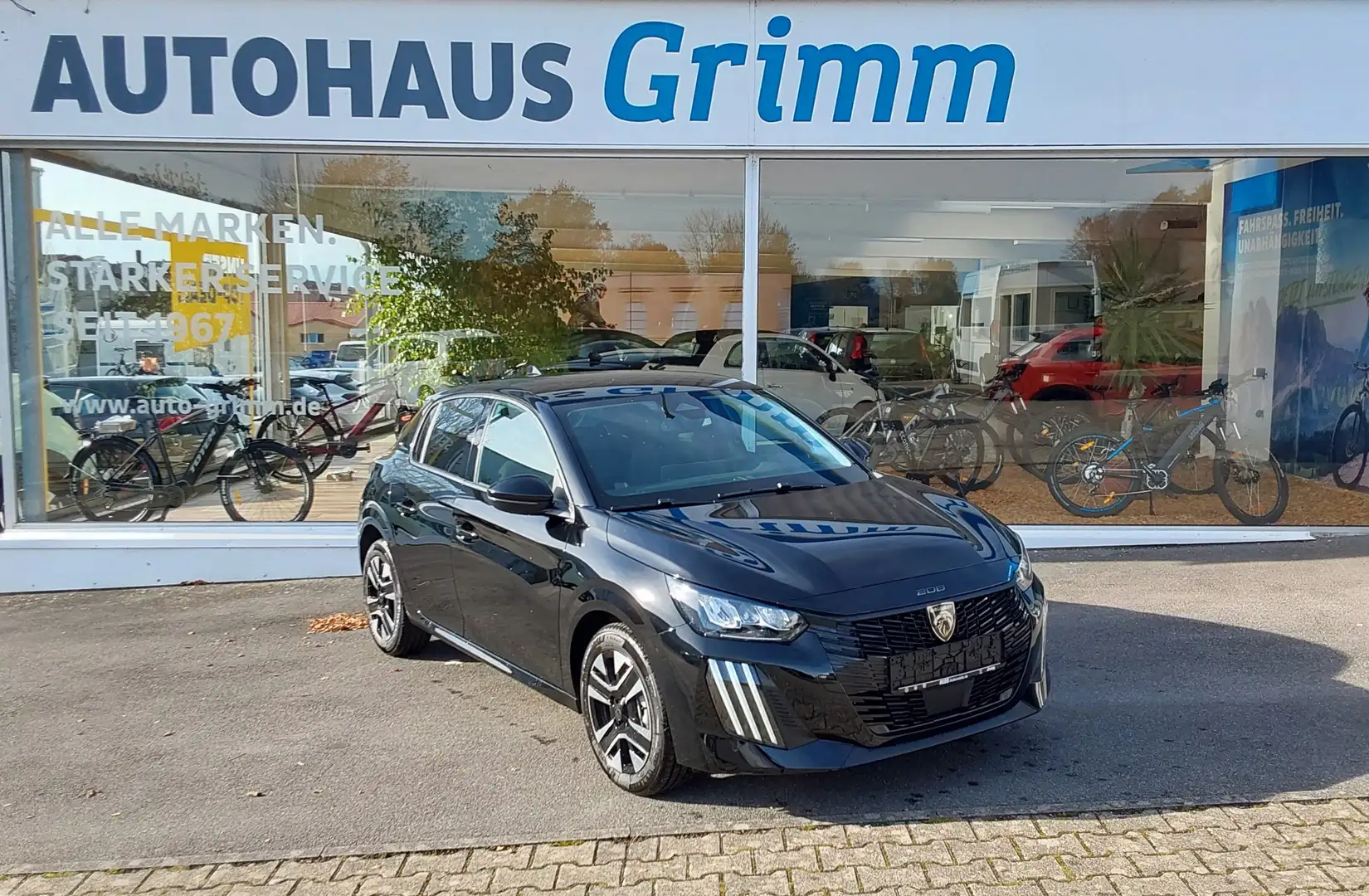 Peugeot 208 208 PureTech 100 Allure Schwarz - 1
