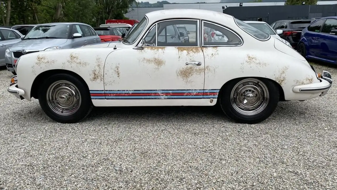 Porsche 356 Martini Racing Zentralverschluss Rudge Wheels, foto 5