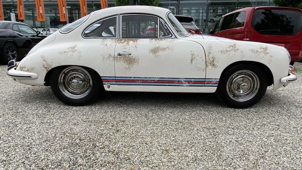 Porsche 356 Martini Racing Zentralverschluss Rudge Wheels, foto 8