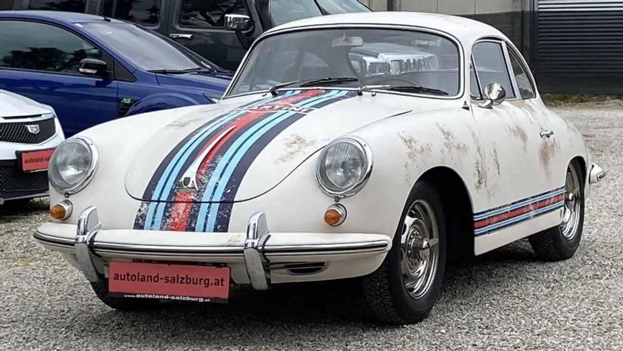 Porsche 356 Martini Racing Zentralverschluss Rudge Wheels, foto 4