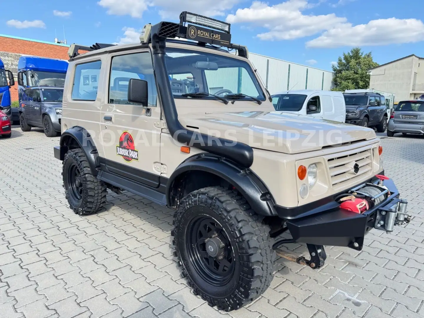 Suzuki SJ Samurai 1.9 TD|4x4|Offroad|Einzelstück|Winde| Gelb - 1