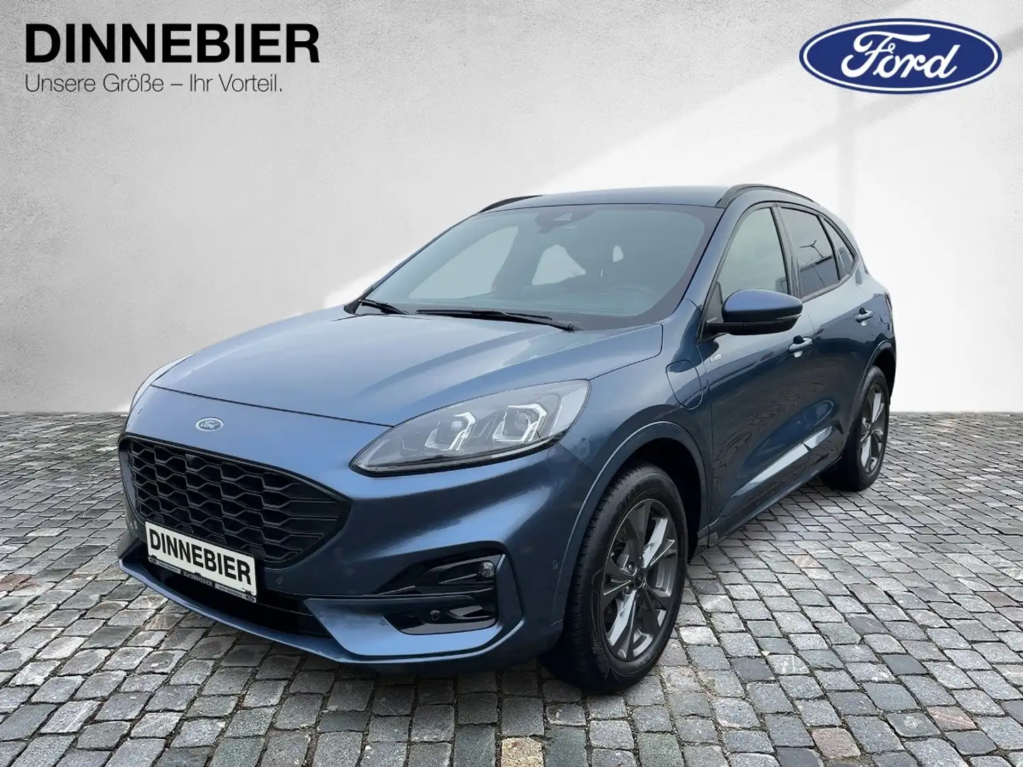 Ford Kuga Plug-In Hybrid ST-Line X CAM FLA HUD ACC Bleu - 2