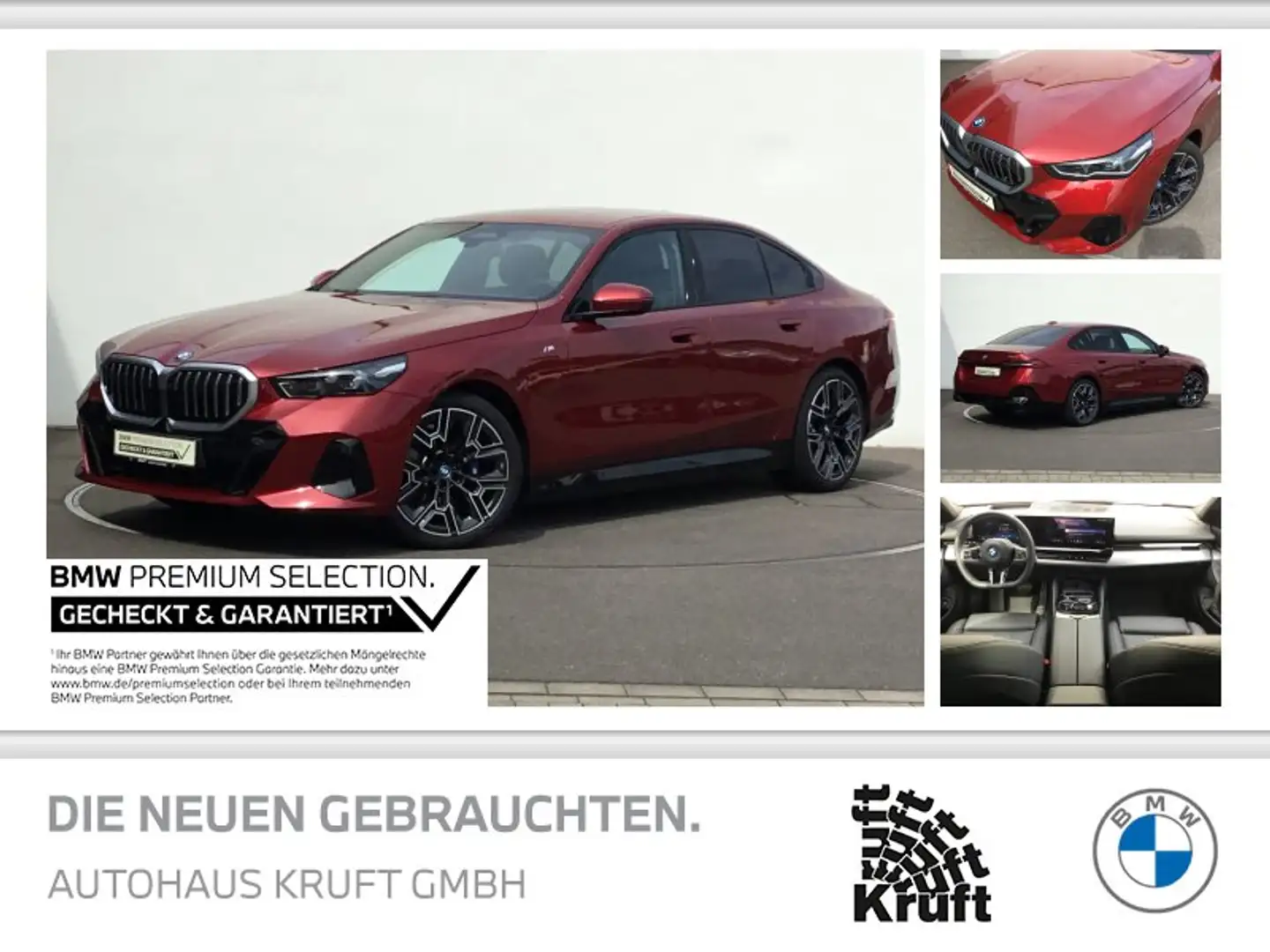 BMW 530 e xDrive M SPORT+ICONIC GLOW+KAMERA+KOMFORTSITZE Rot - 1