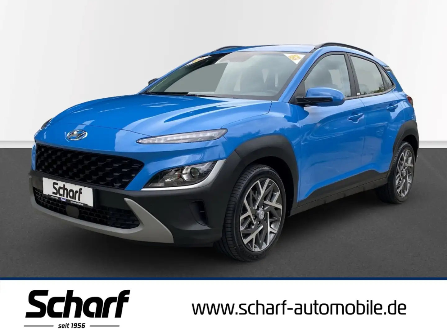 Hyundai KONA Trend Hybrid Navi Soundsystem Auto Klimaautom Bleu - 1
