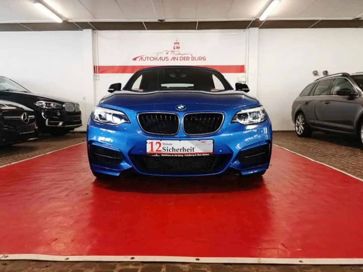 BMW 240 M240i xDrive Cabrio Aut.+LED+KAMERA+2.HAND Синій - 2