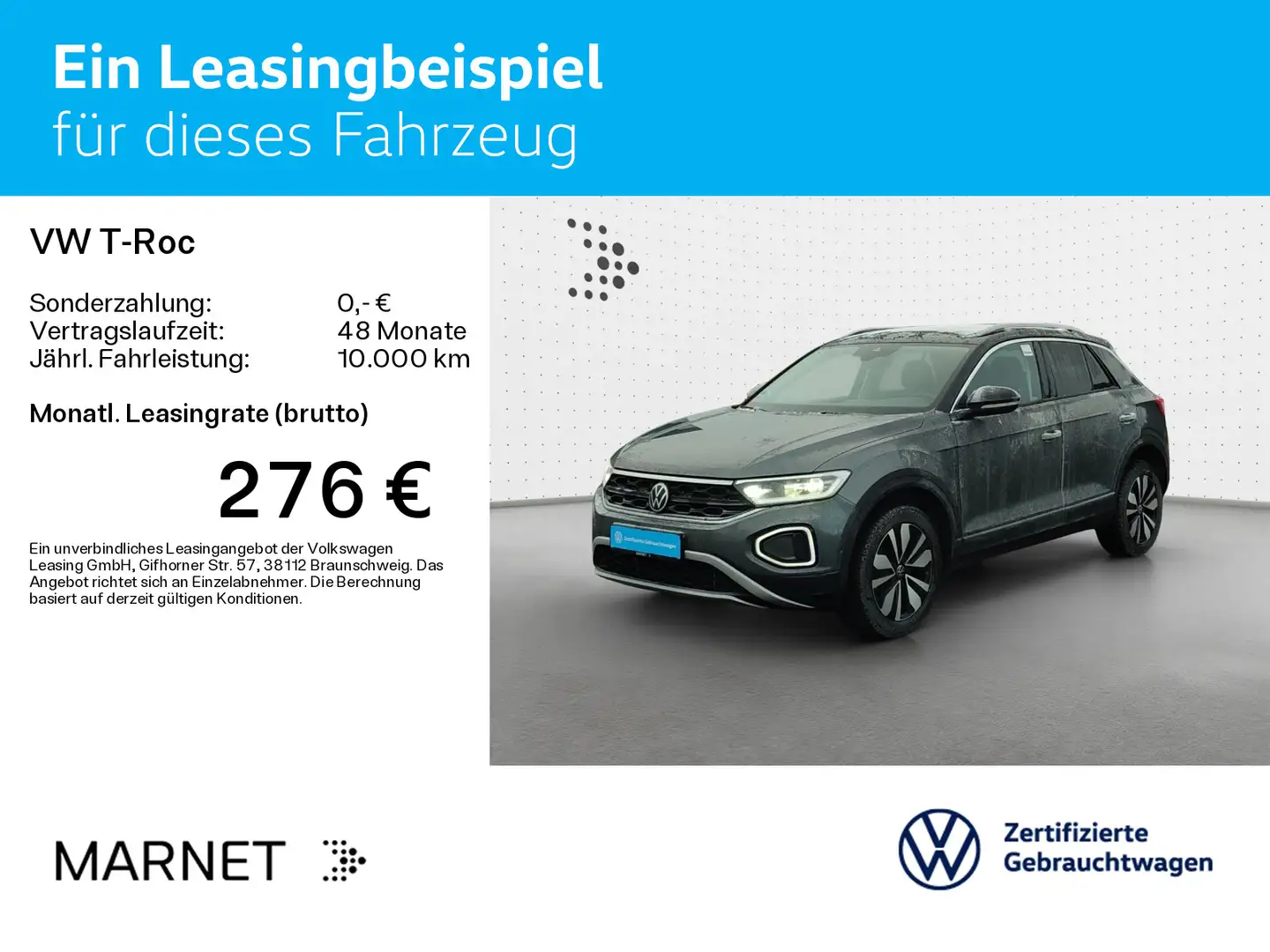 Volkswagen T-Roc T-ROC 2.0 TDI DSG GOAL*AHK*KAMERA*NAVI*LED*17ZOL Grün - 2