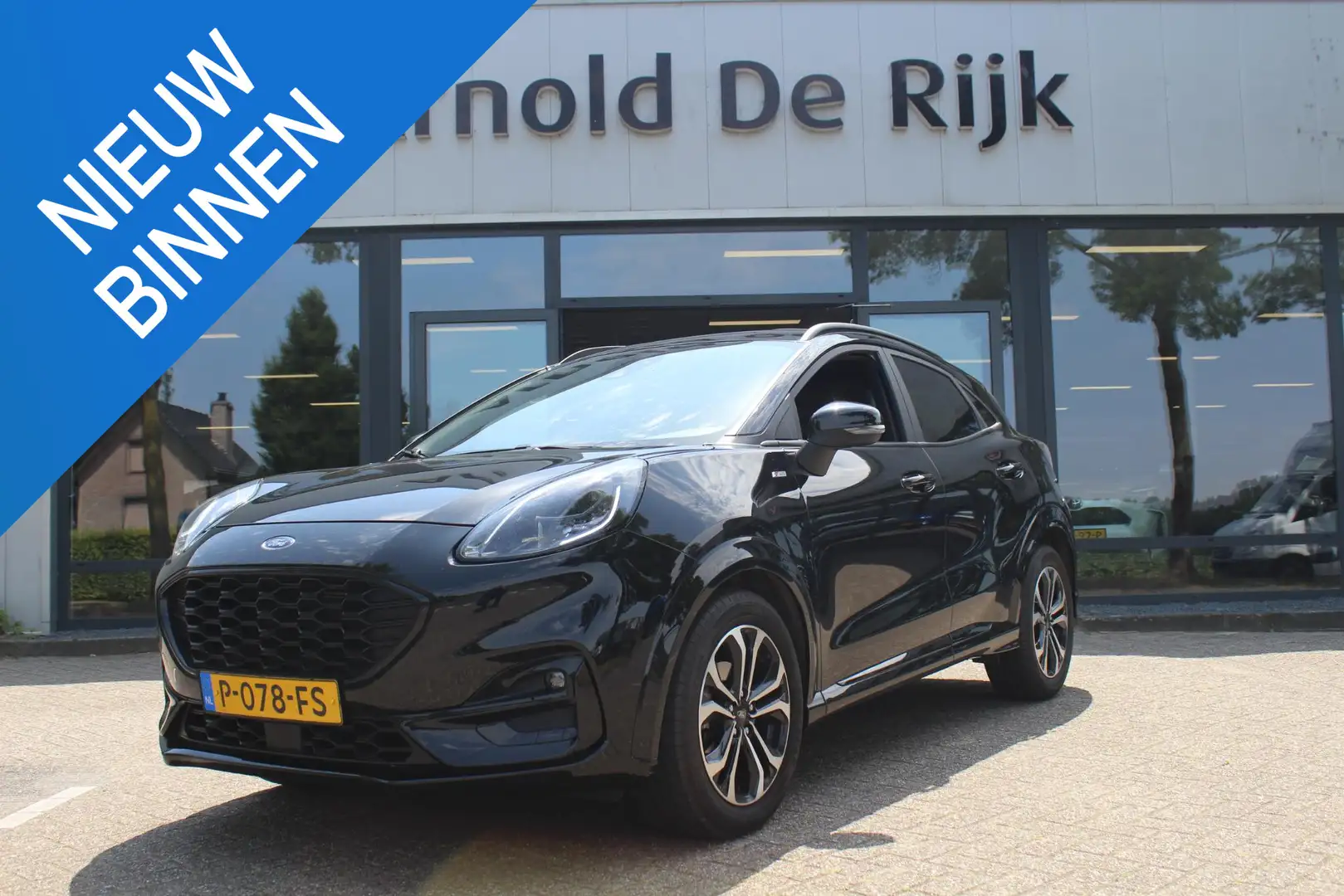 Ford Puma 1.0 EcoBoost Hybrid ST-Line Zwart - 1