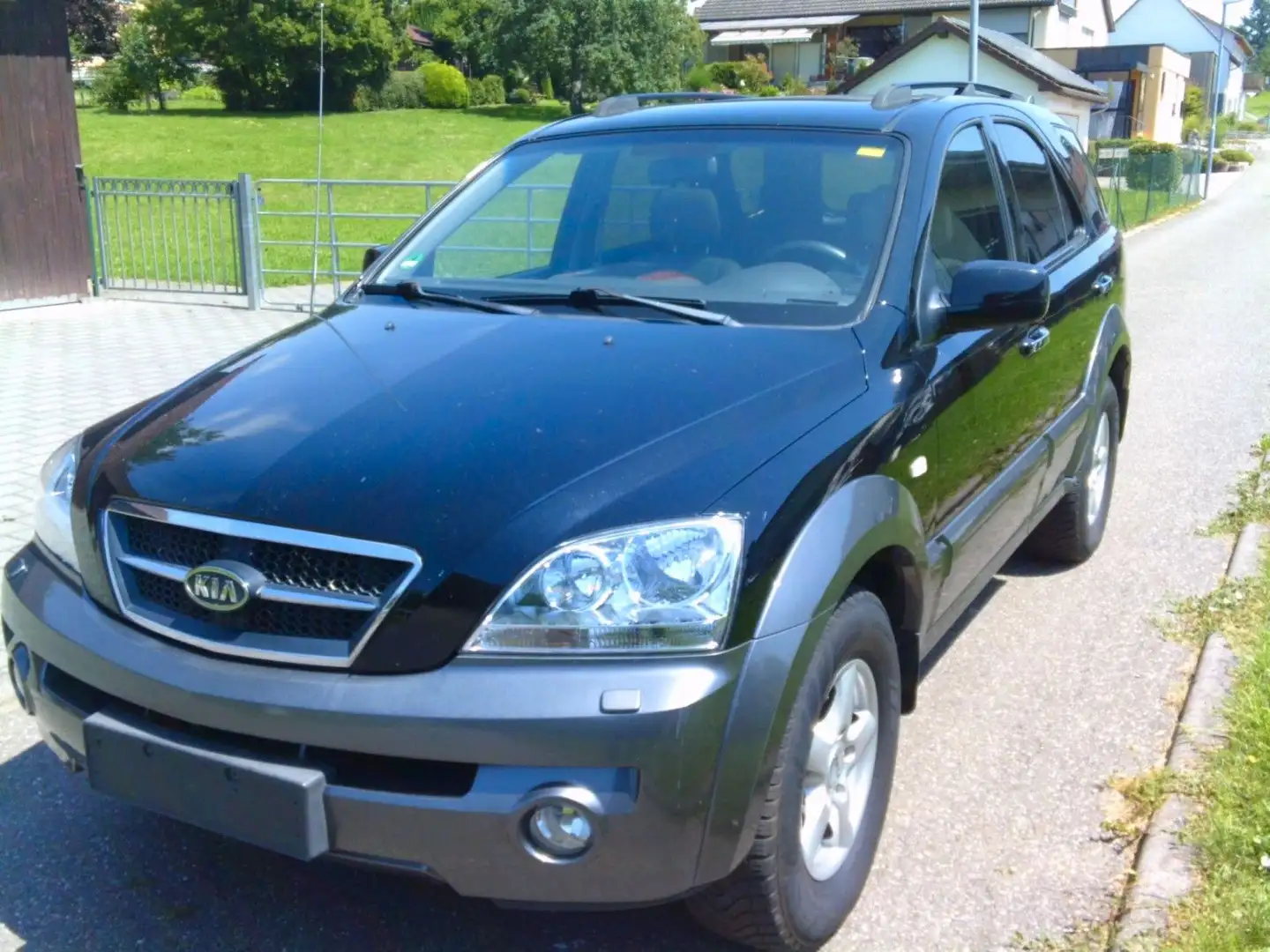 Kia Sorento 3.5 V6 EX vollausstattung Schwarz - 1
