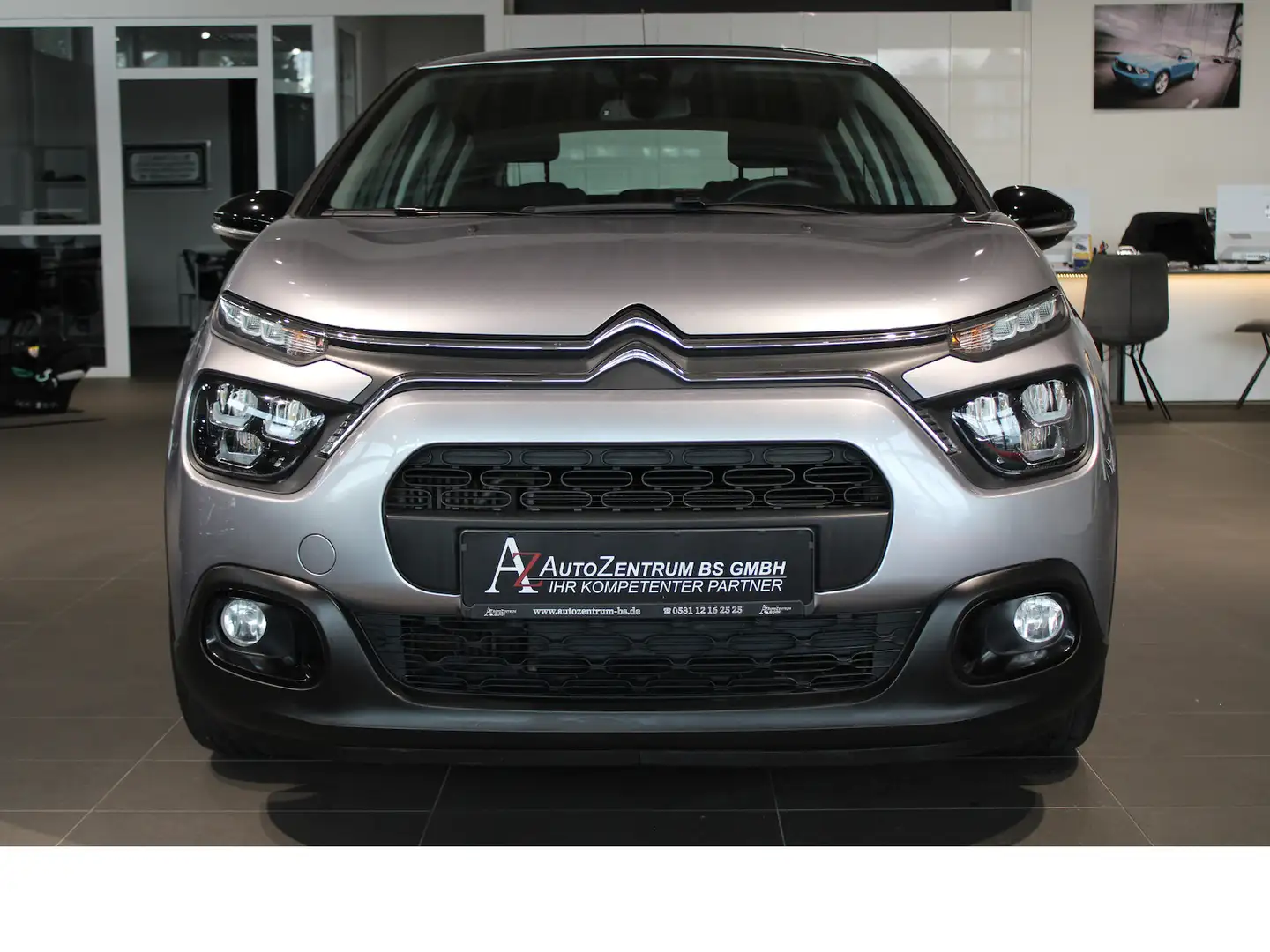 Citroen C3 1.2 Shine Pack LED*PDCH*KLIMA*CARPLAY Plateado - 2