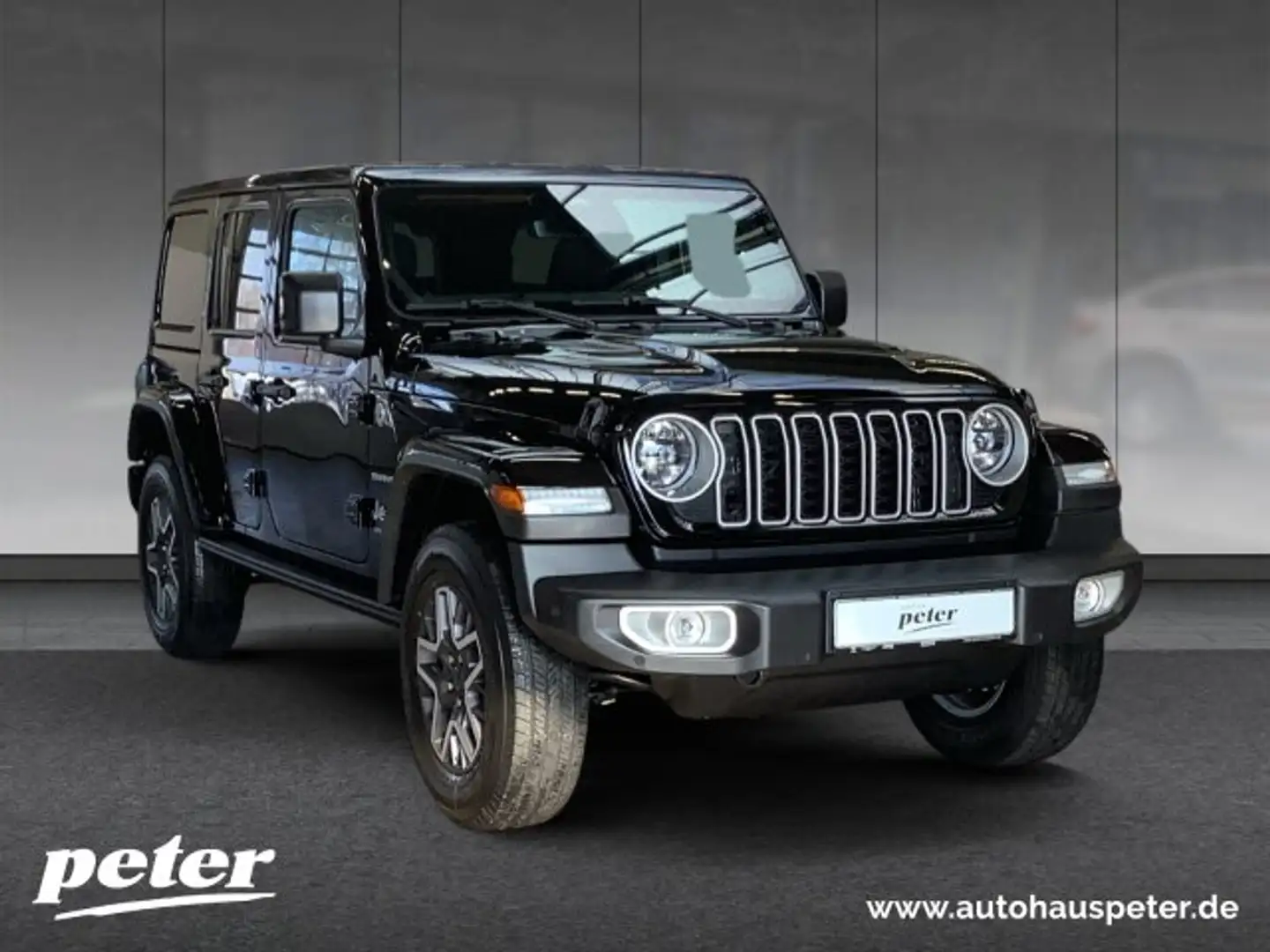 Jeep Wrangler WRANGLER ICE MY2024 Sahara 2.0l T-GDI (272 PS) Černá - 2